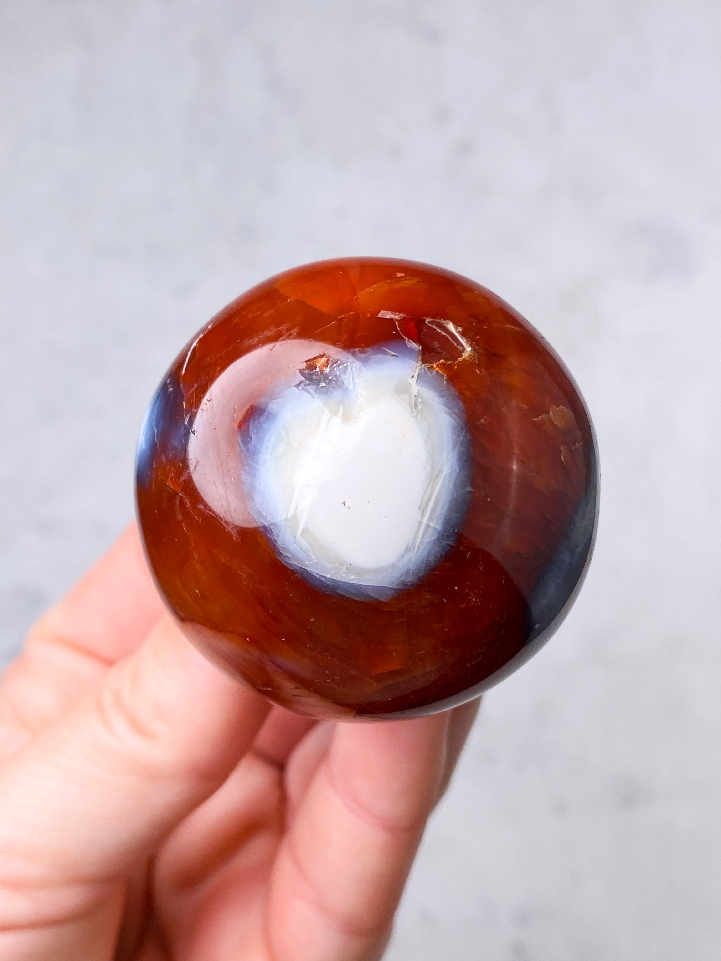 Karneol Kugle (Nr. 2)