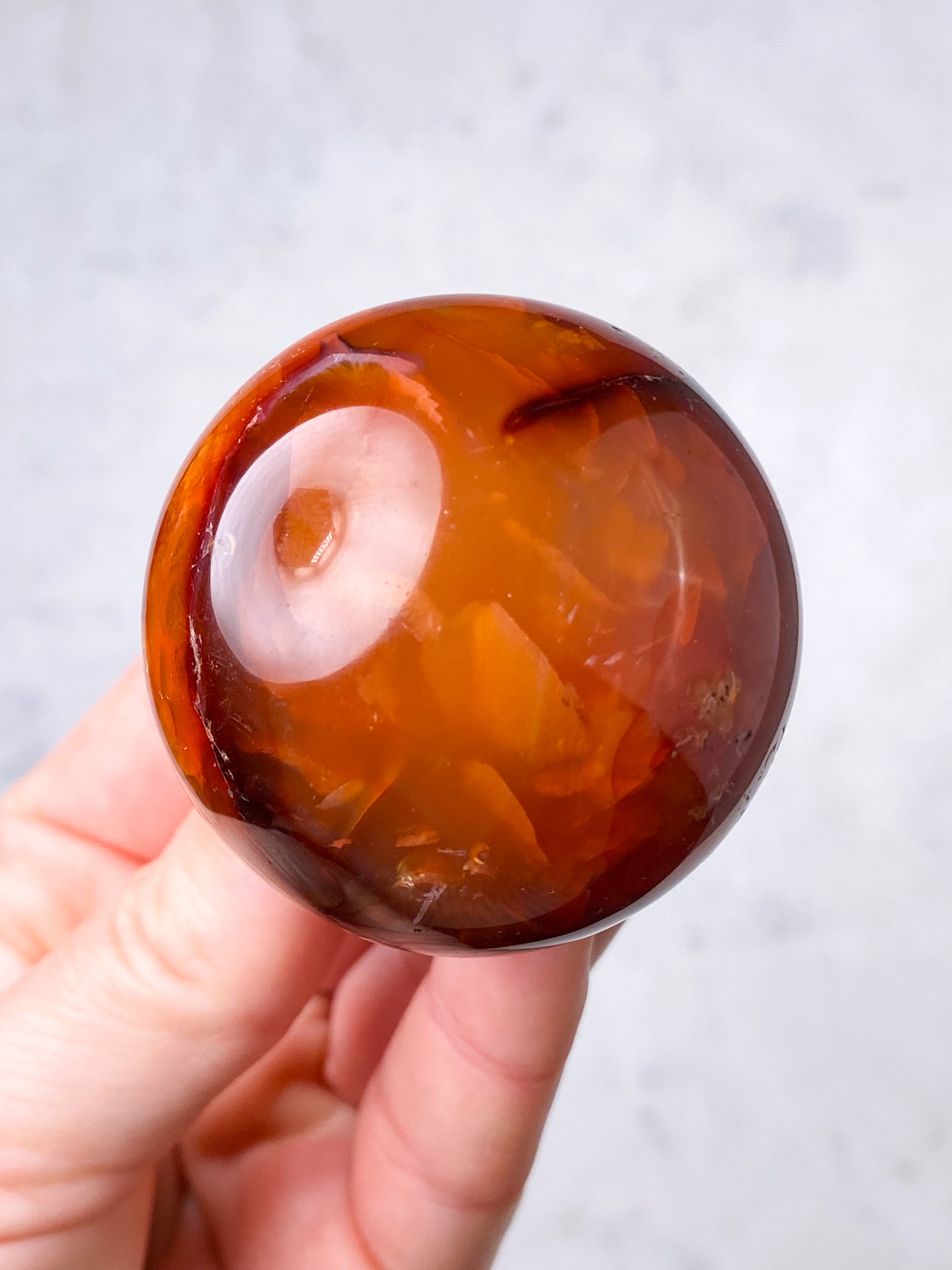 Karneol Kugle (Nr. 6)