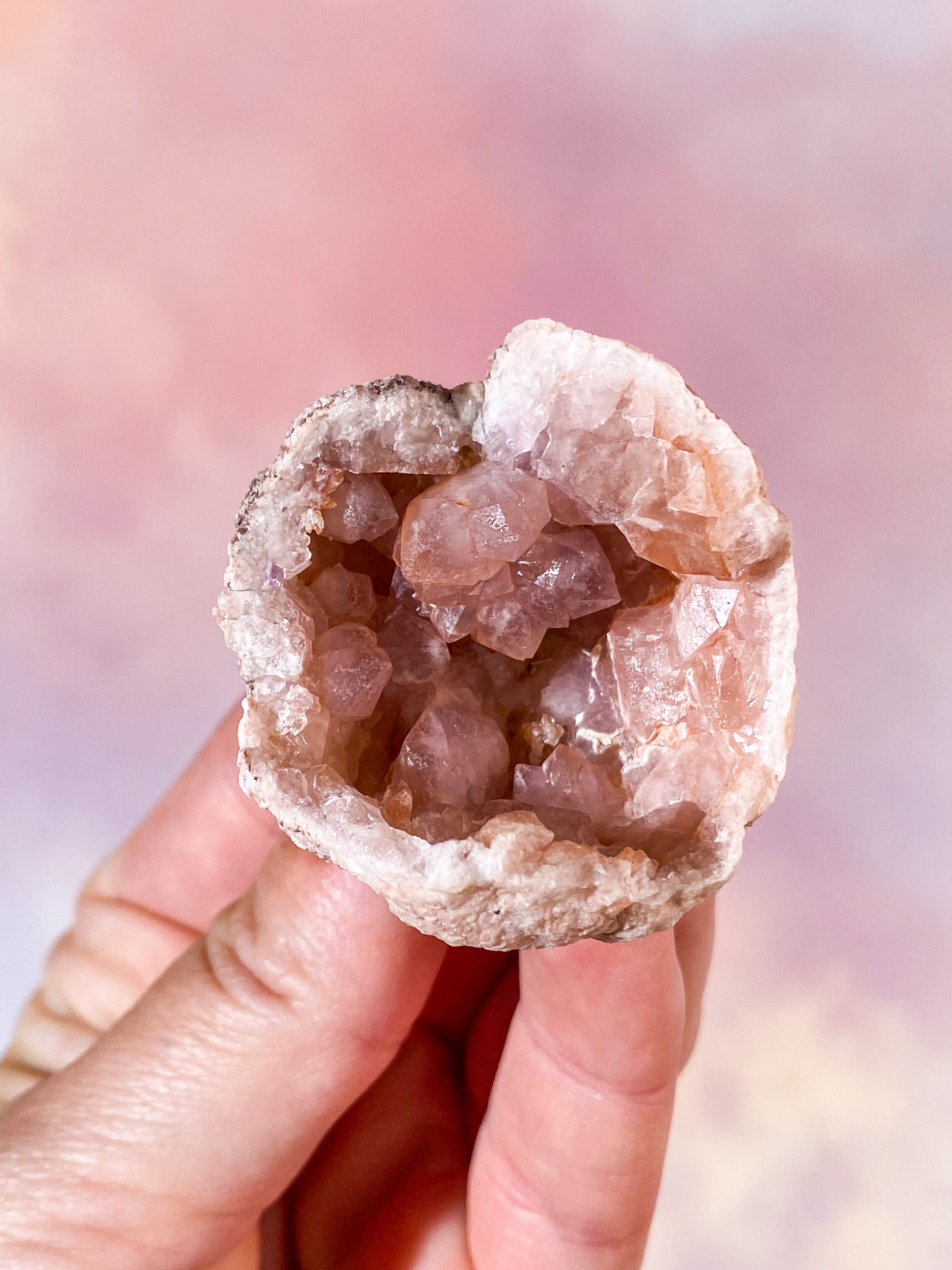 Pink Ametyst Geode (Nr. 5)