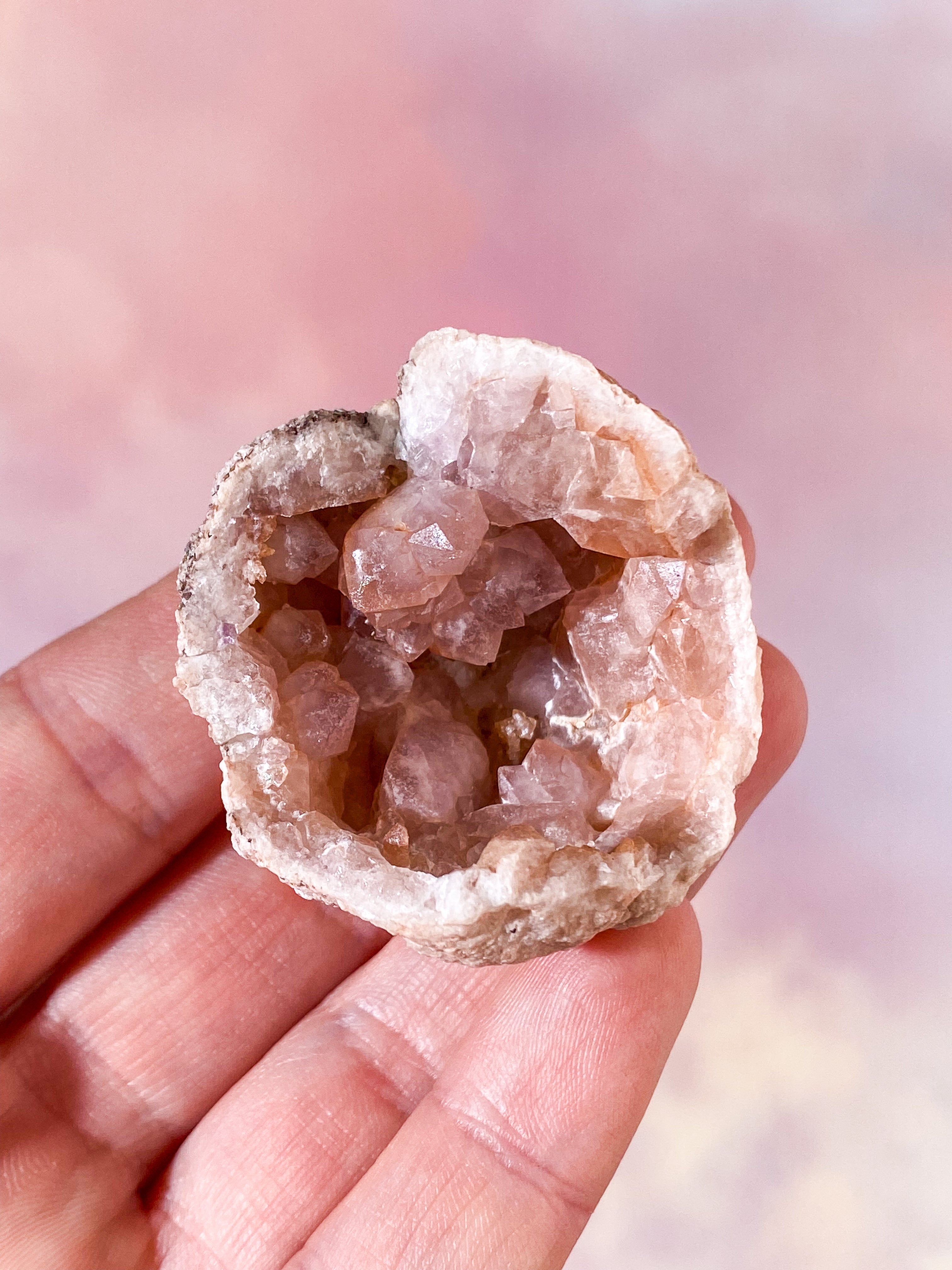 Pink Ametyst Geode (Nr. 5)