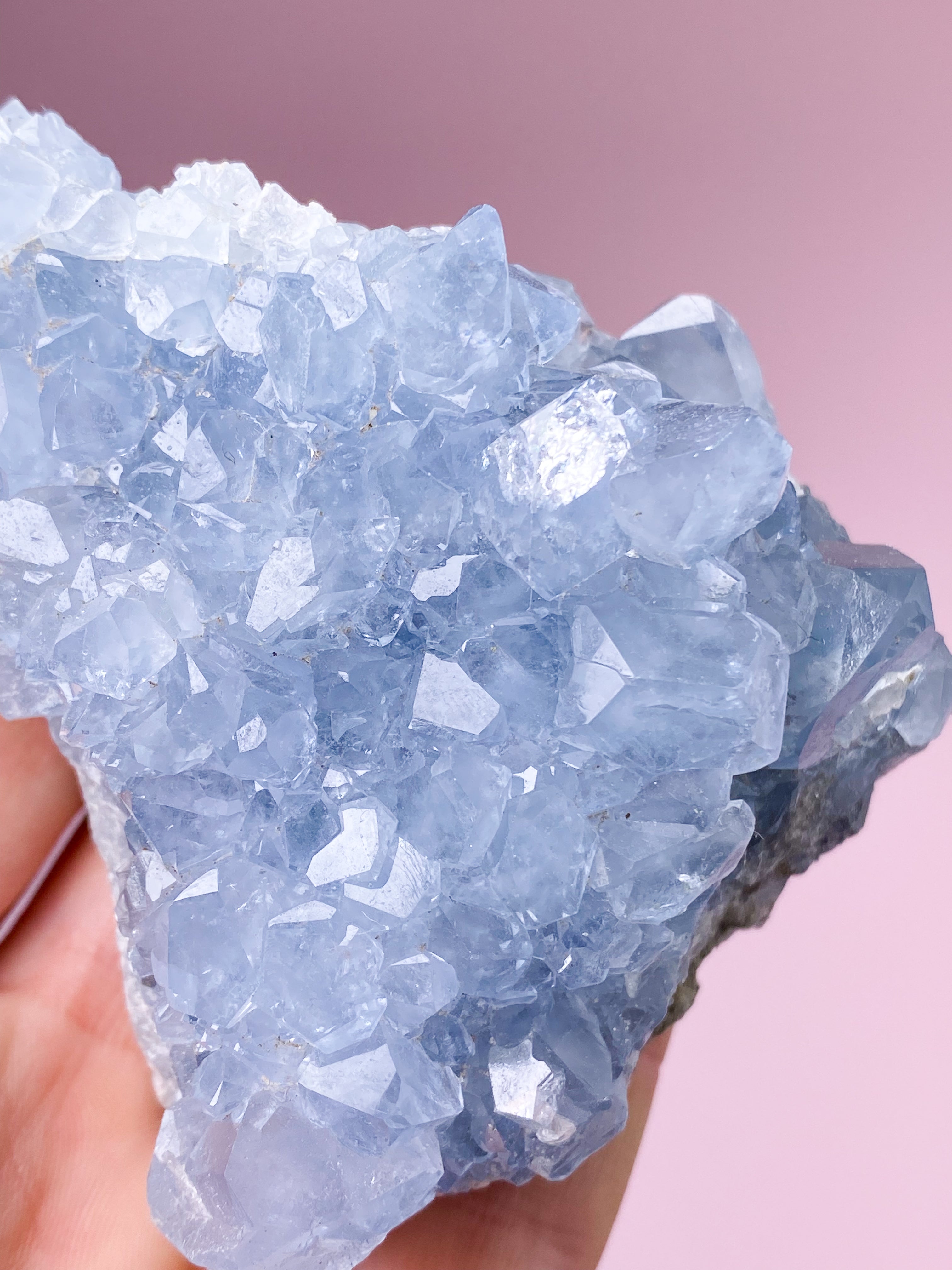 Celestit Cluster (nr 4)