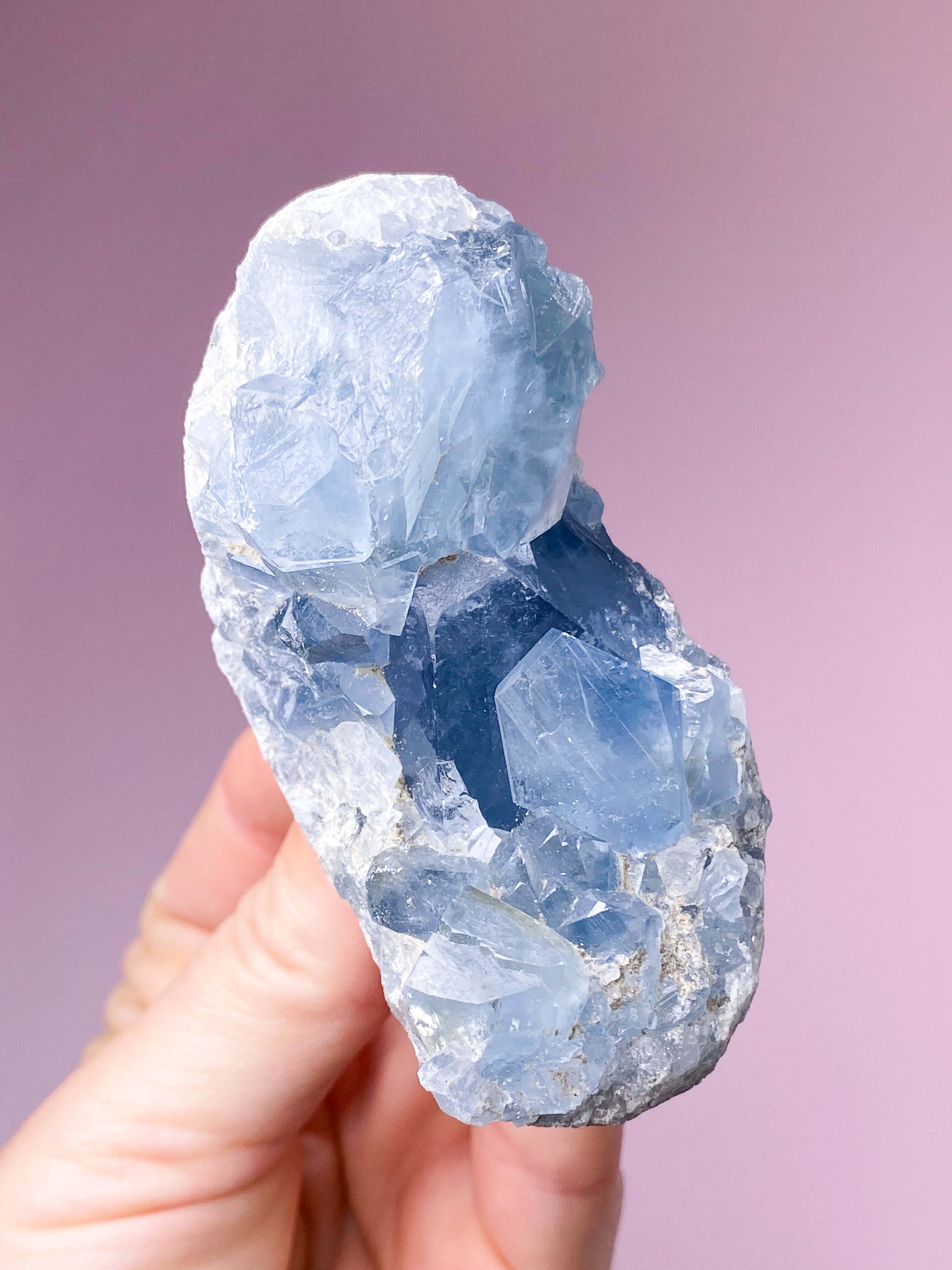 Celestit Cluster (nr 4)