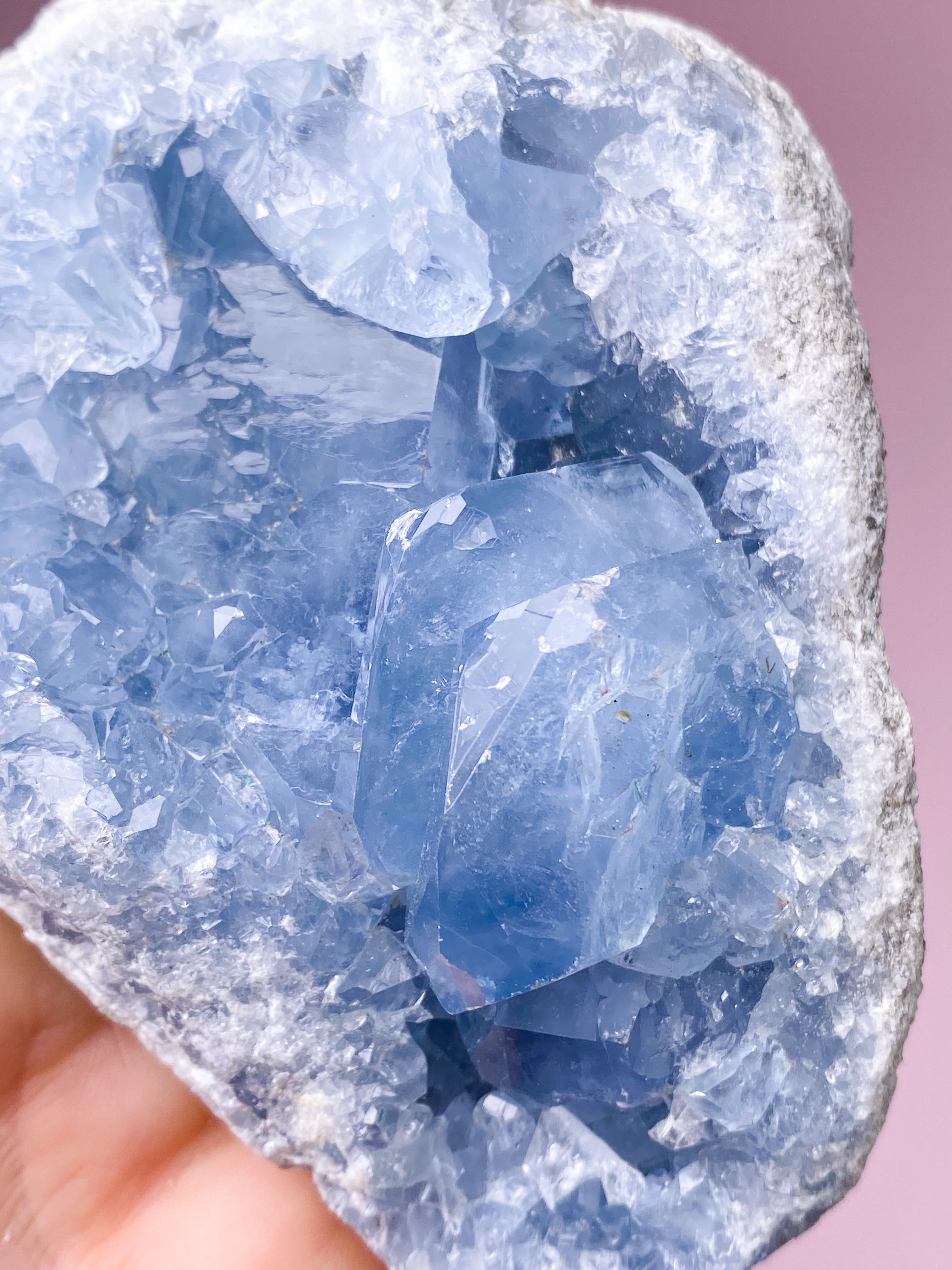 Celestit Cluster (nr 4)