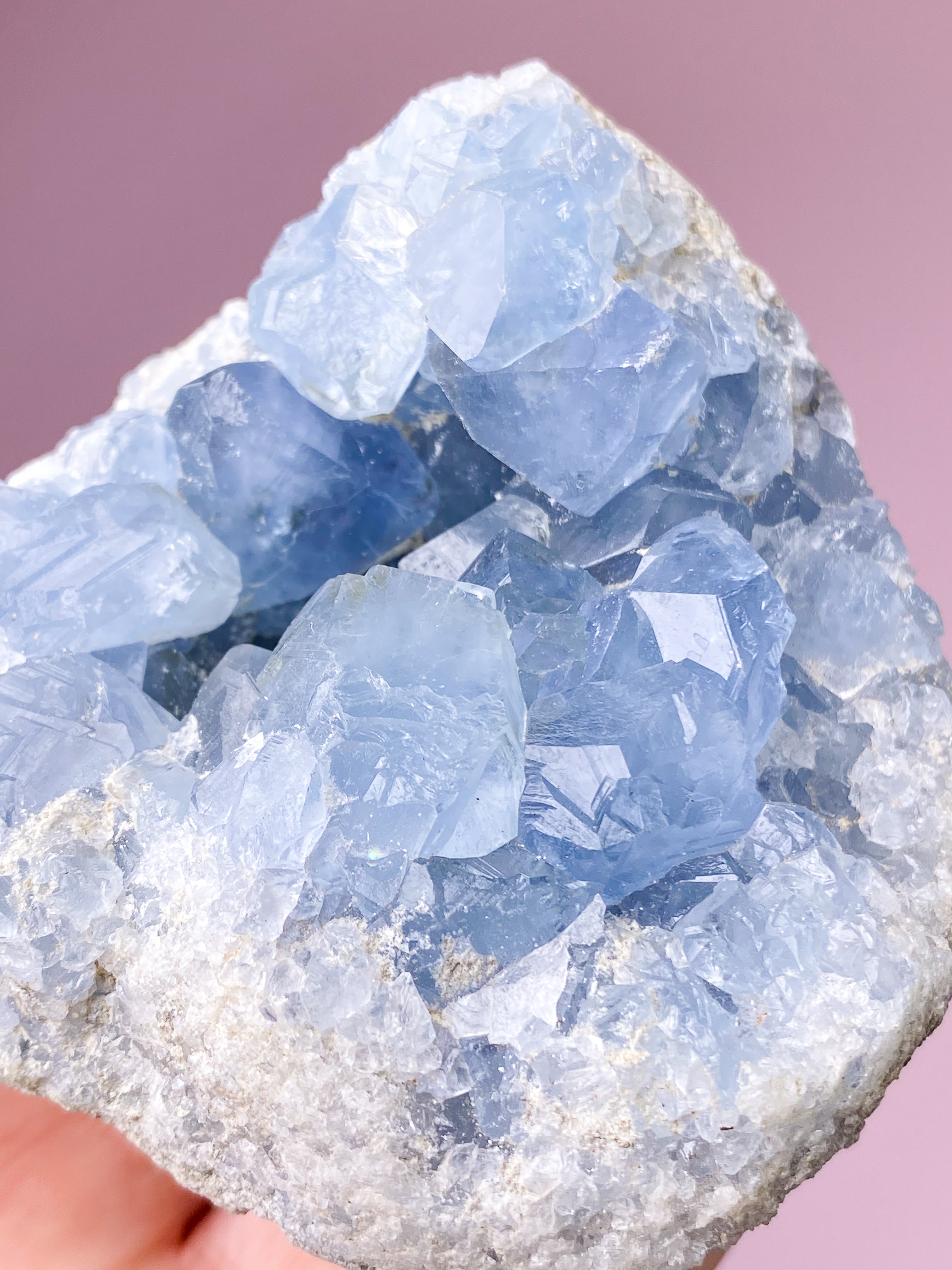 Celestit Cluster (nr 4)