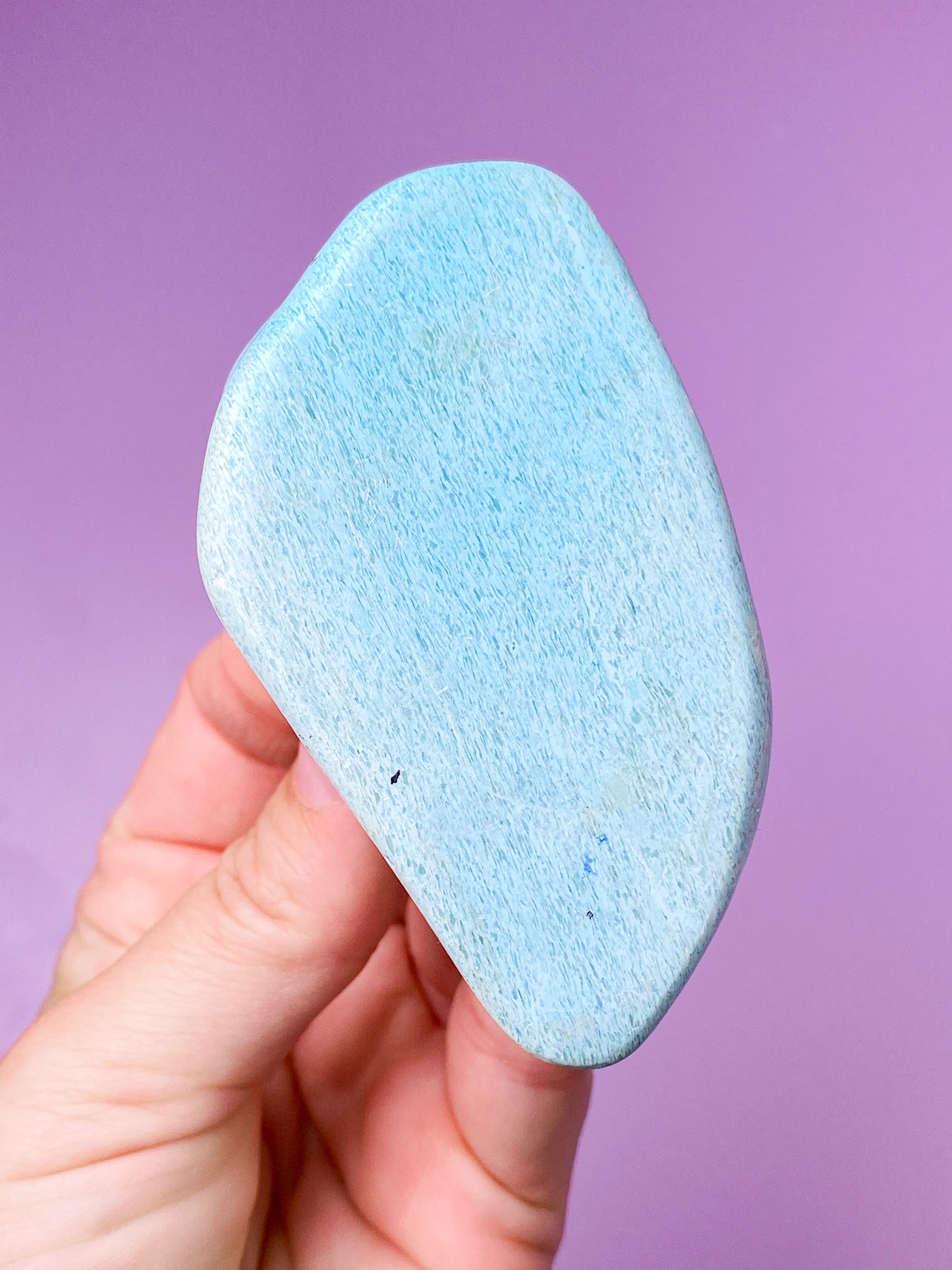 Akva Chrysocolla polerad