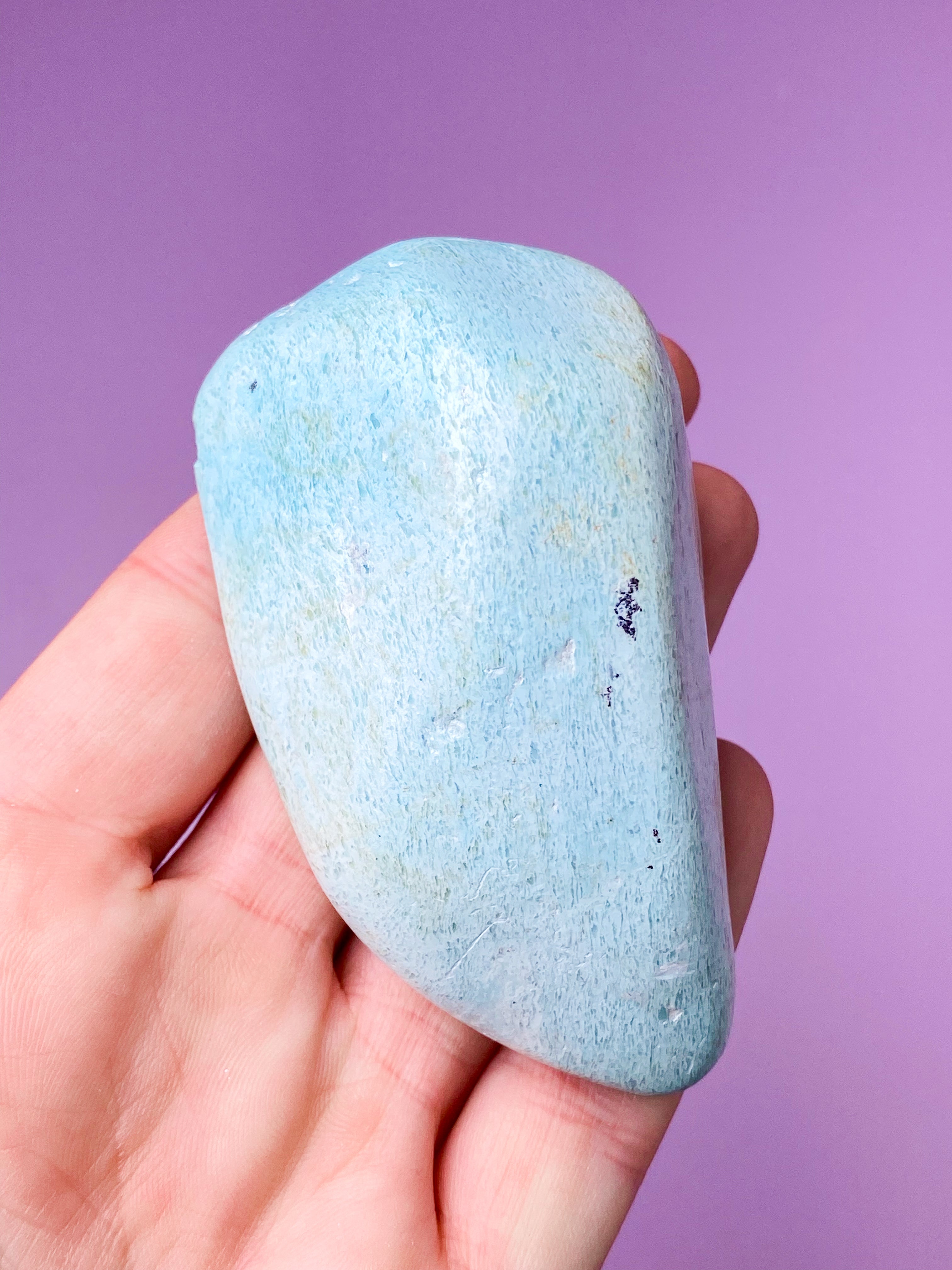 Akva Chrysocolla polerad