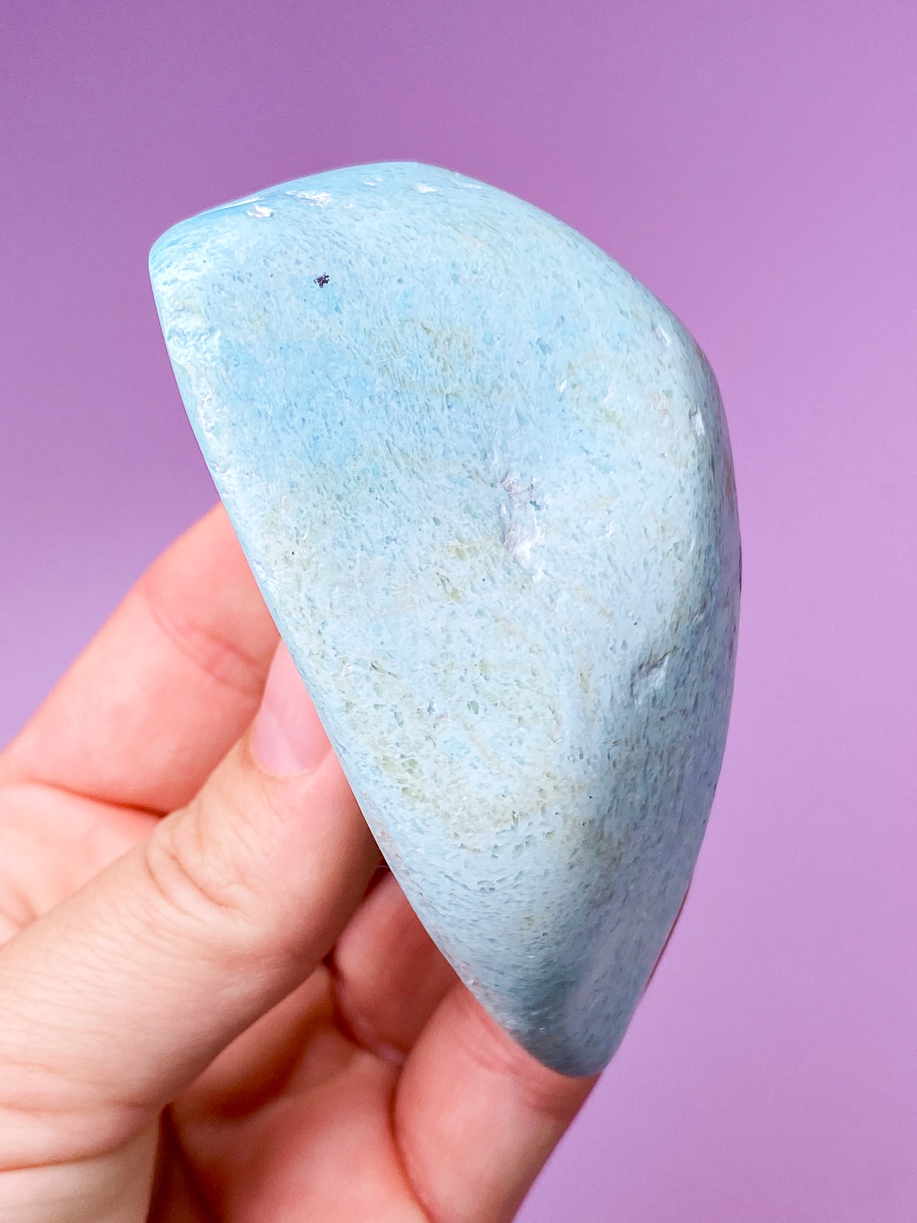 Akva Chrysocolla polerad