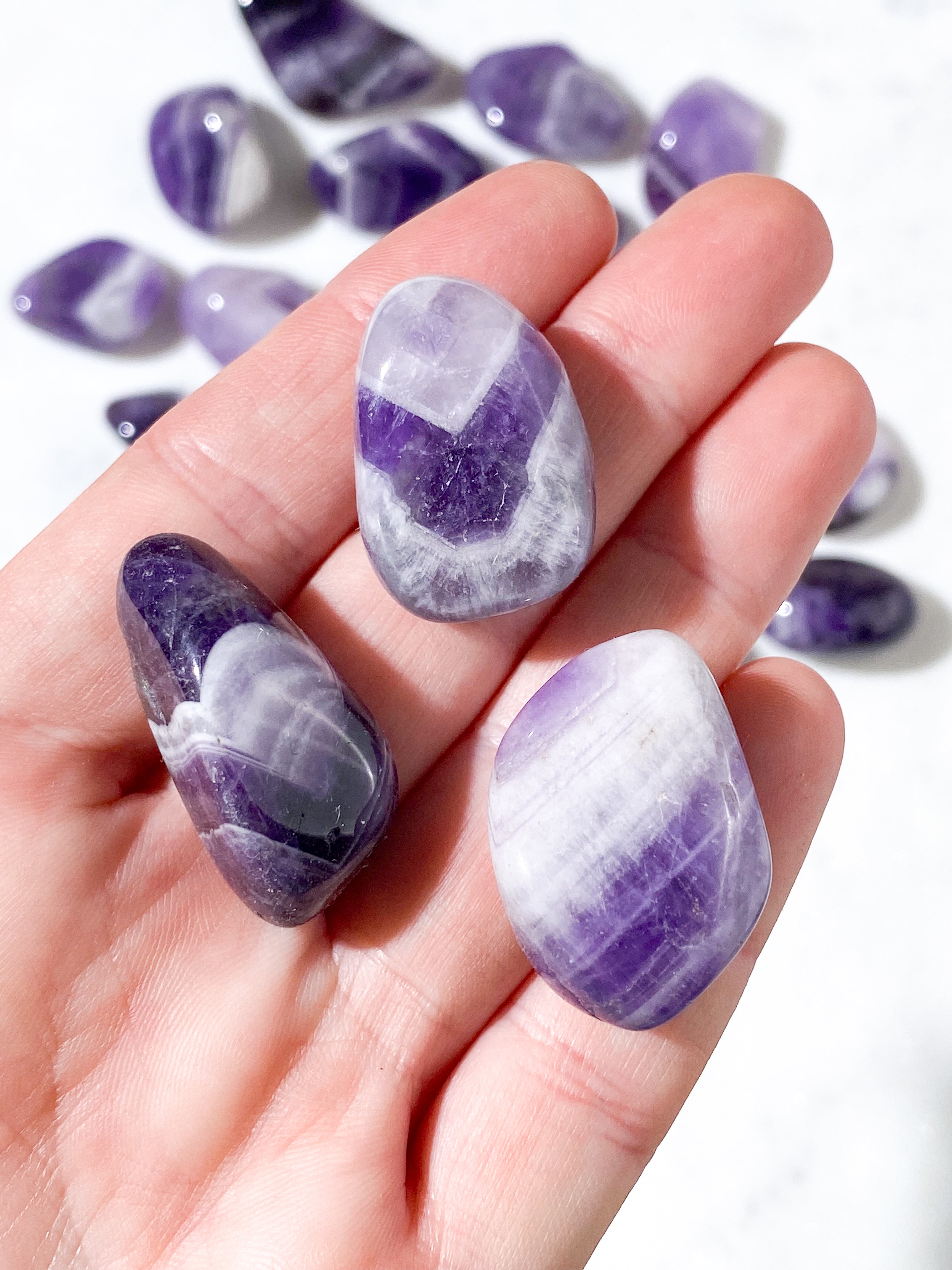 Chevron Amethyst Polished