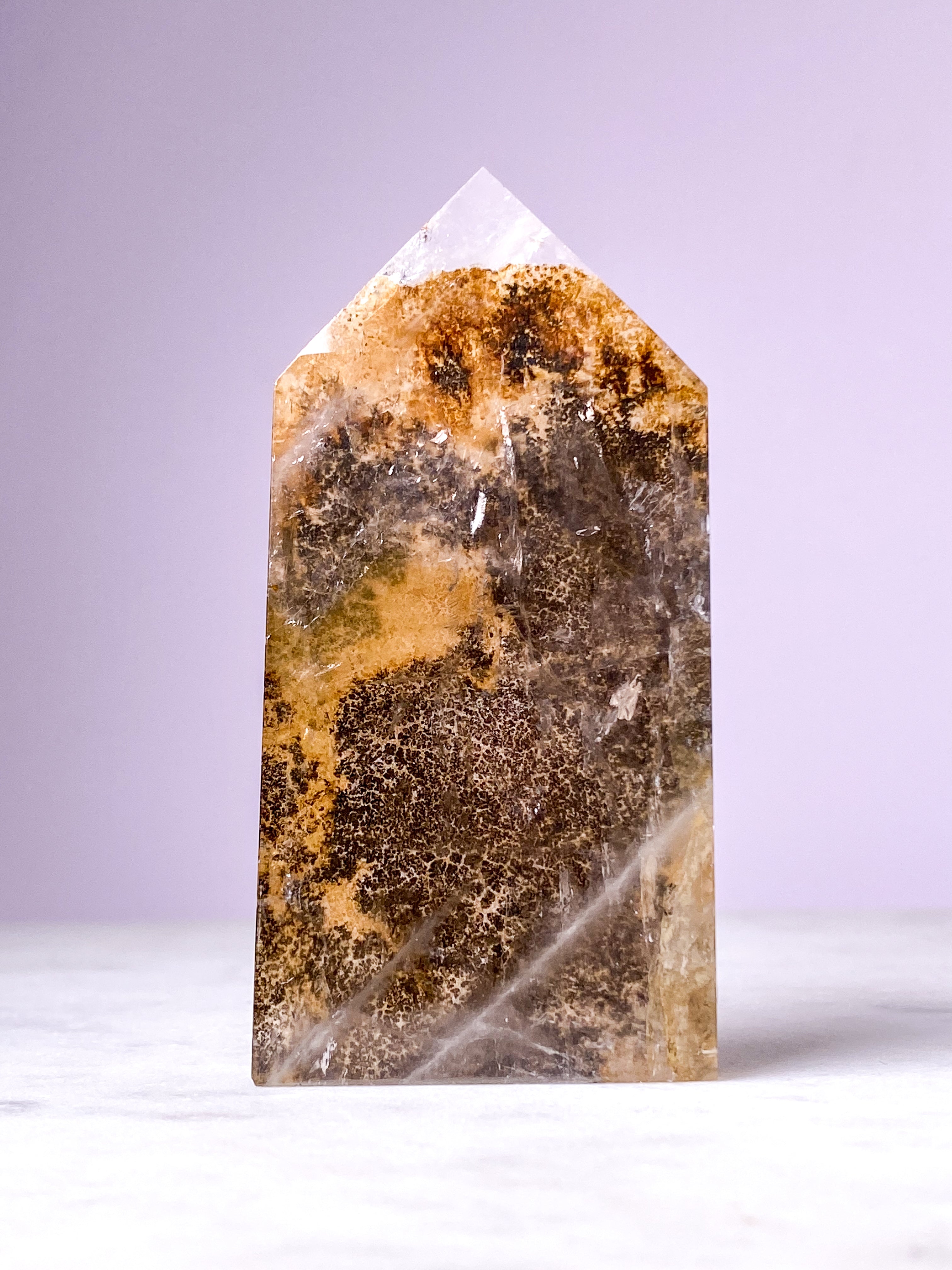 Dendrit Quartz tårn (Nr. 11) Eksklusiv Kvalitet