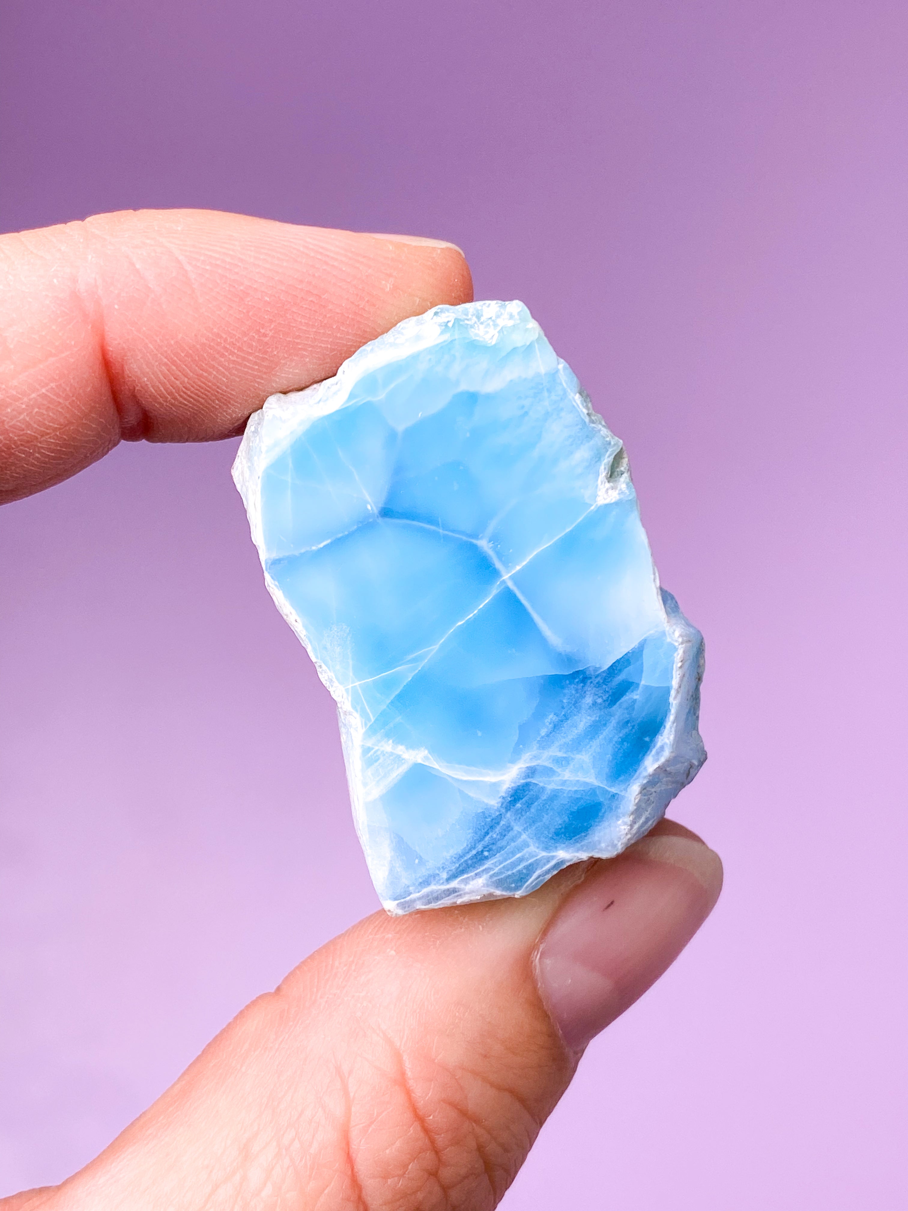 Larimar Semipoleret (Nr. 22)