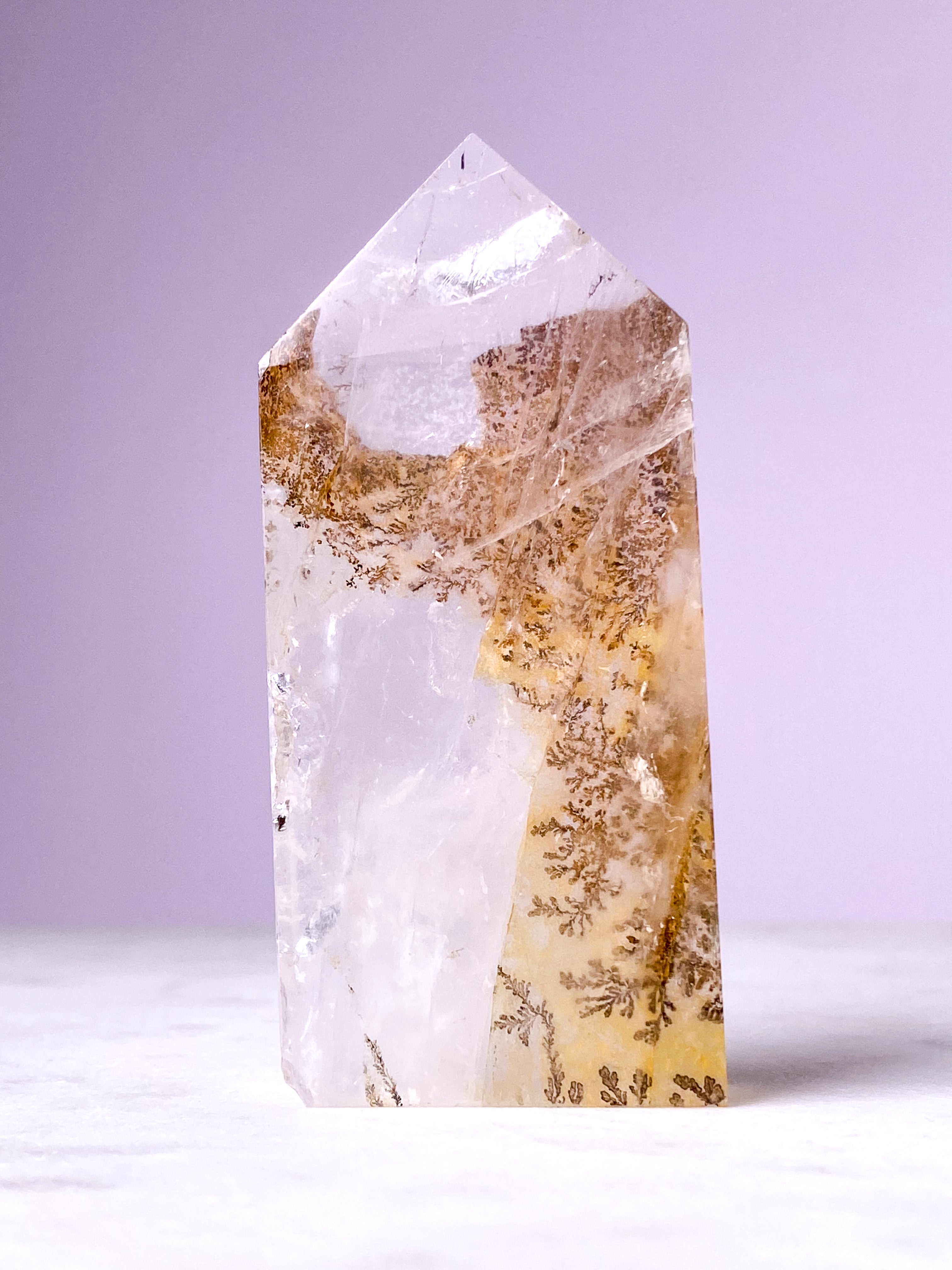 Dendrit Quartz tårn (Nr. 17) Eksklusiv Kvalitet