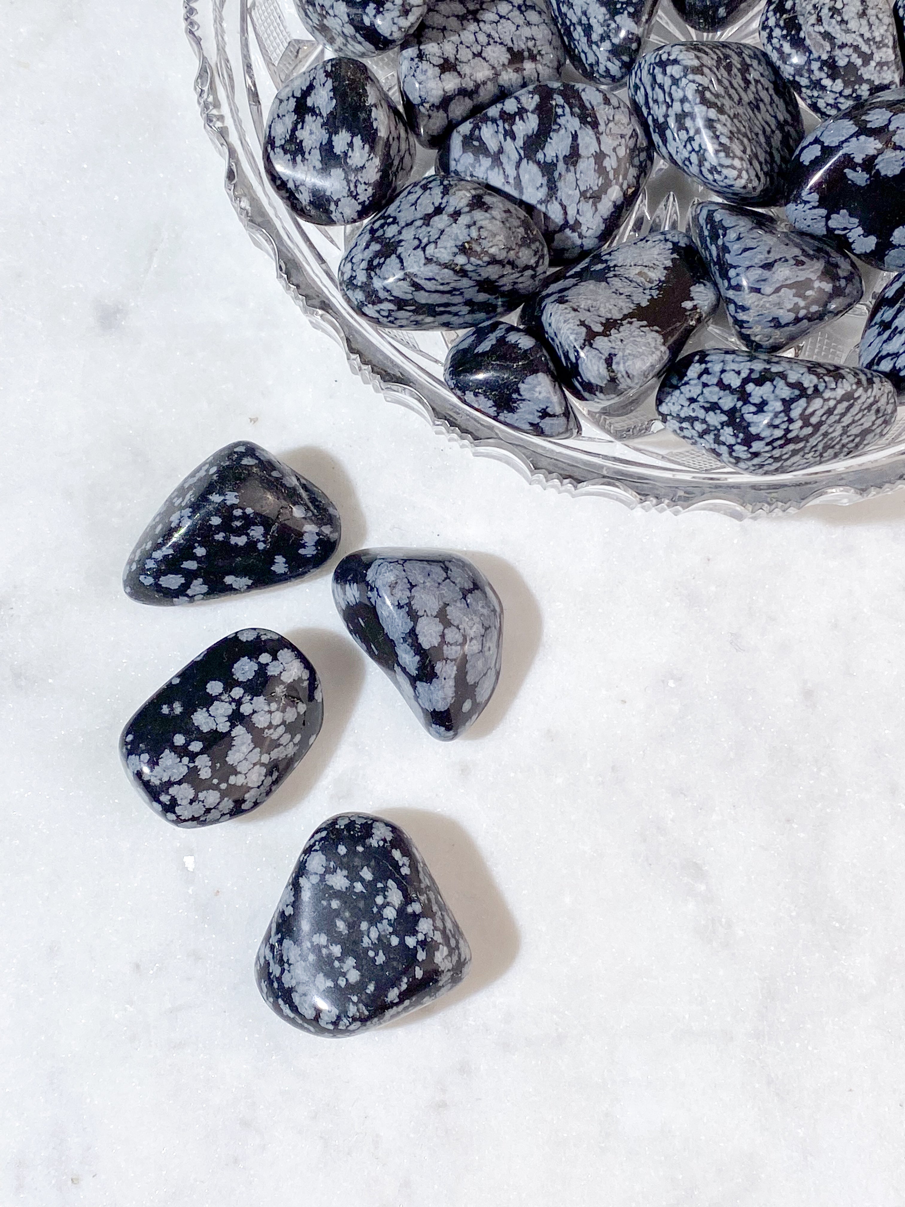 Snefnug Obsidian Poleret