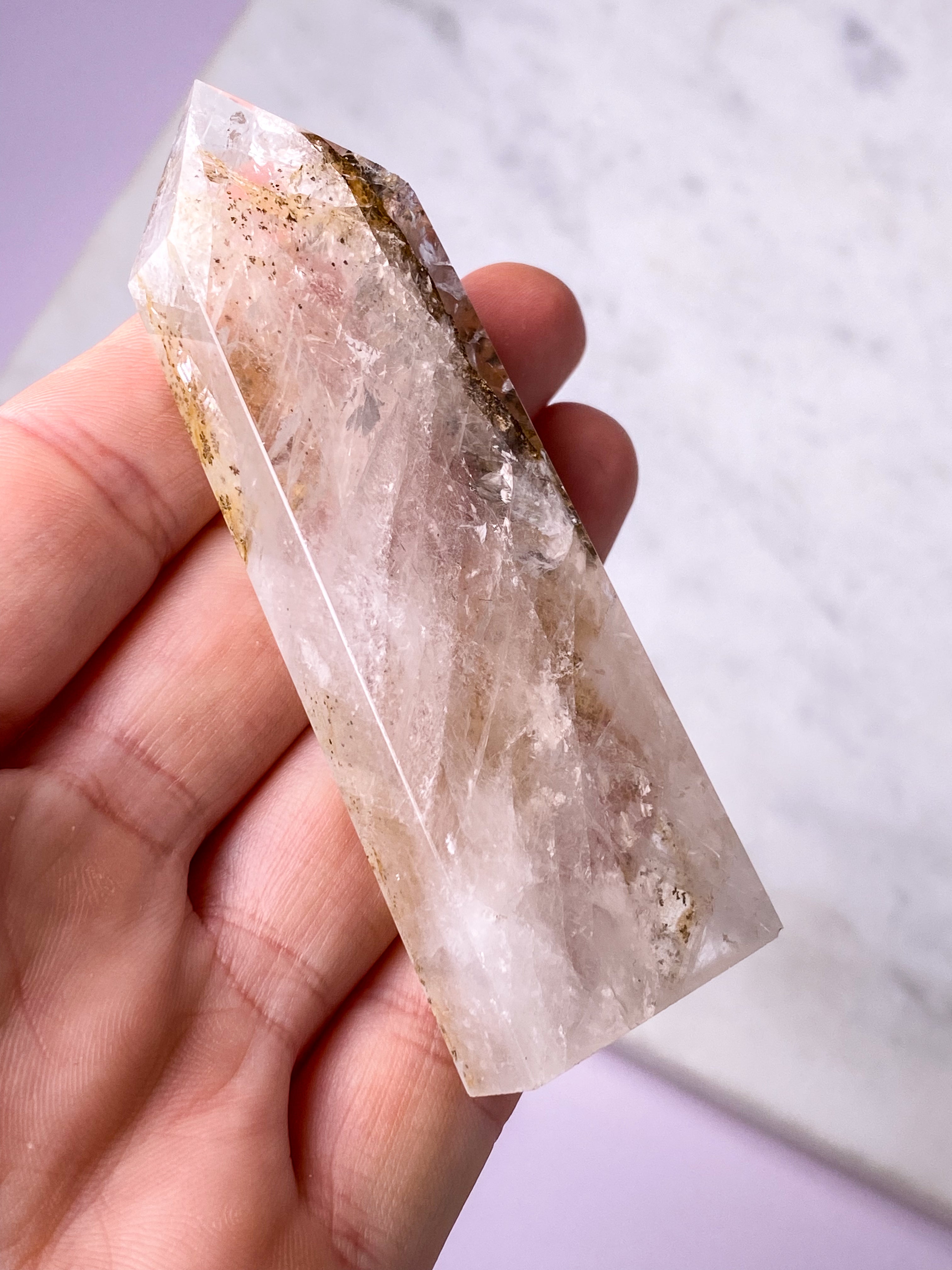 Dendrit Quartz tårn (Nr. 20) Eksklusiv Kvalitet