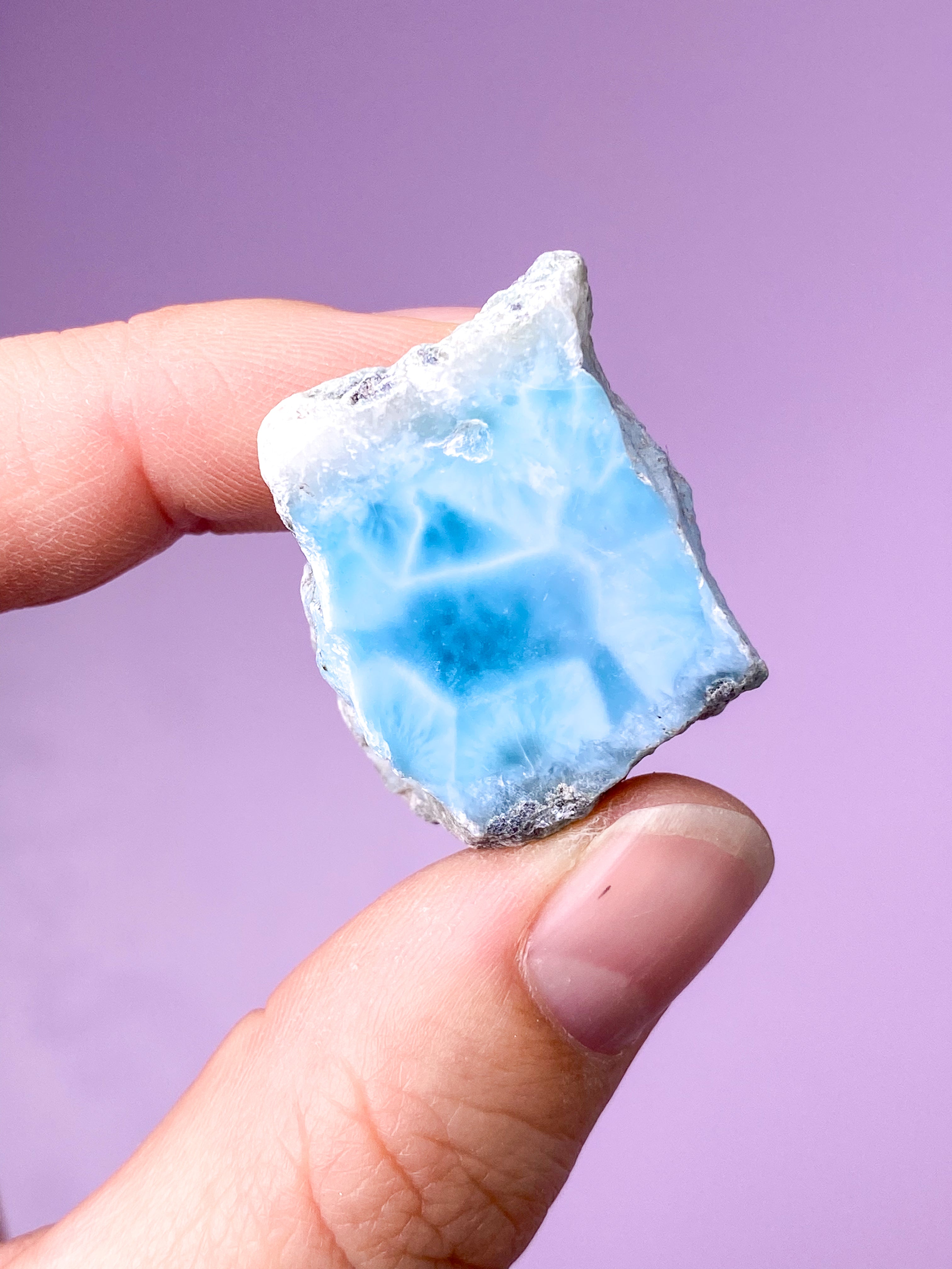 Larimar Semipoleret (Nr. 31)