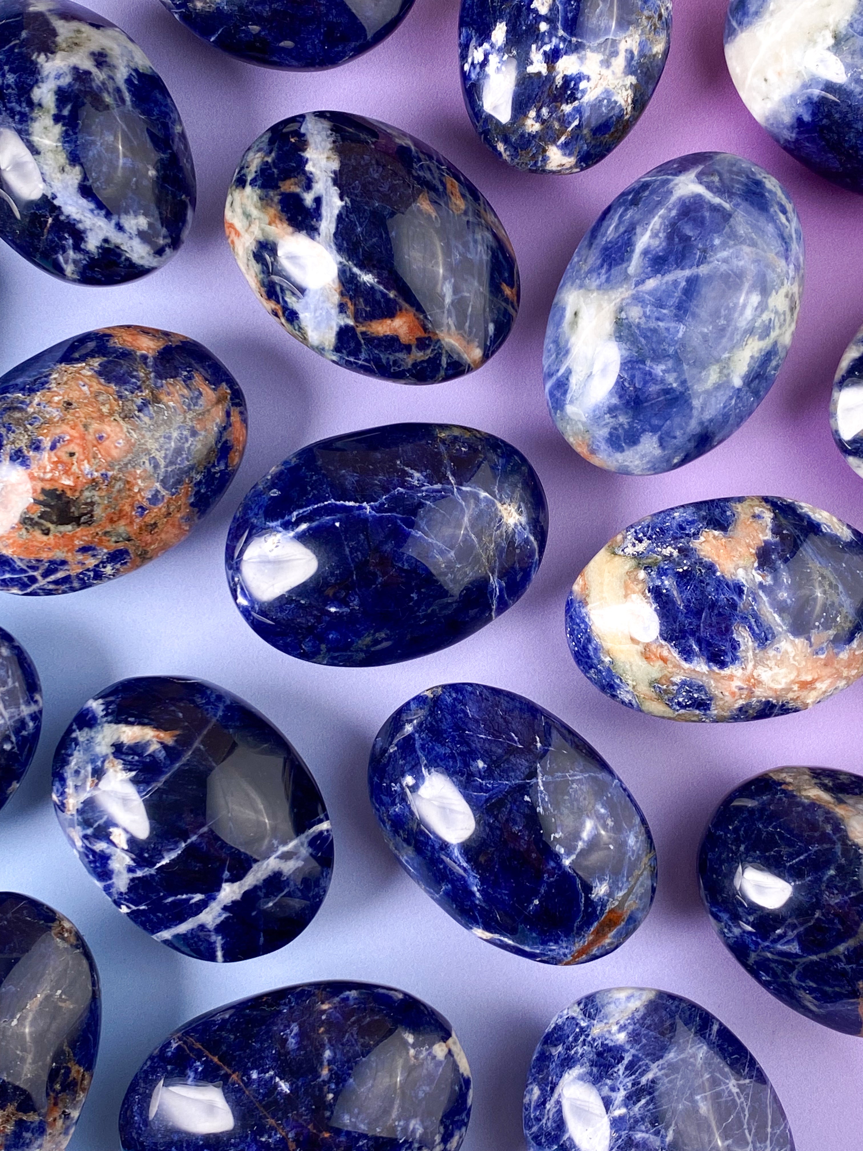 Sodalite polerad