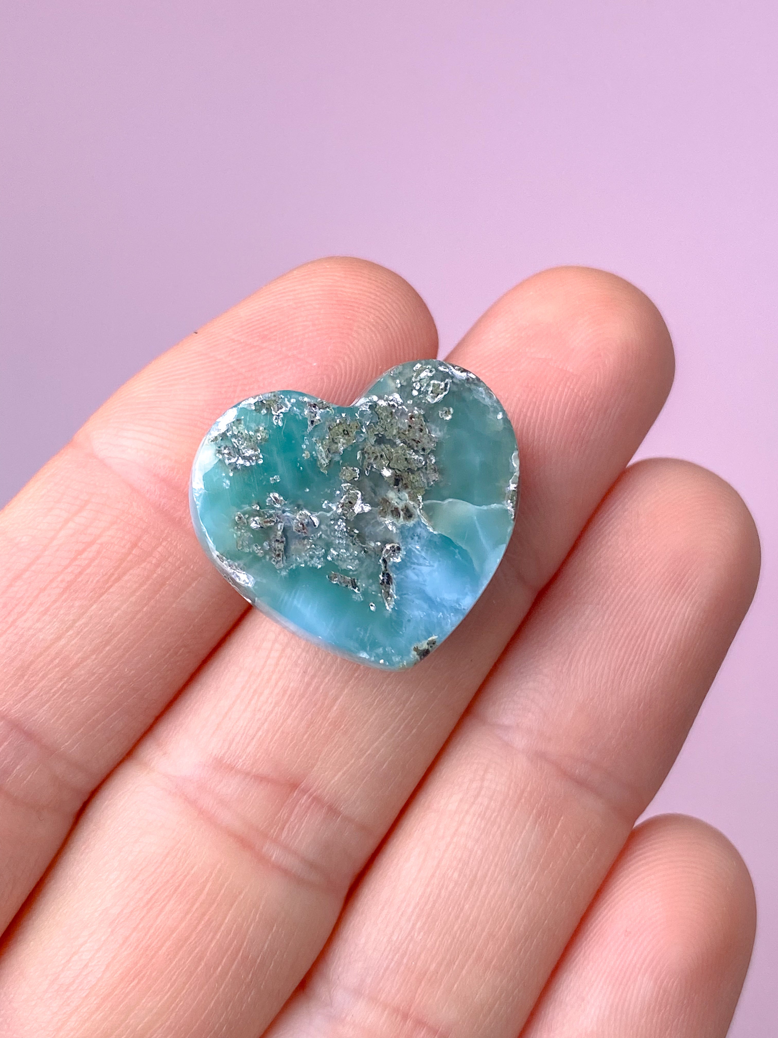 Larimar Hjerte (Nr. 5) Eksklusiv Kvalitet