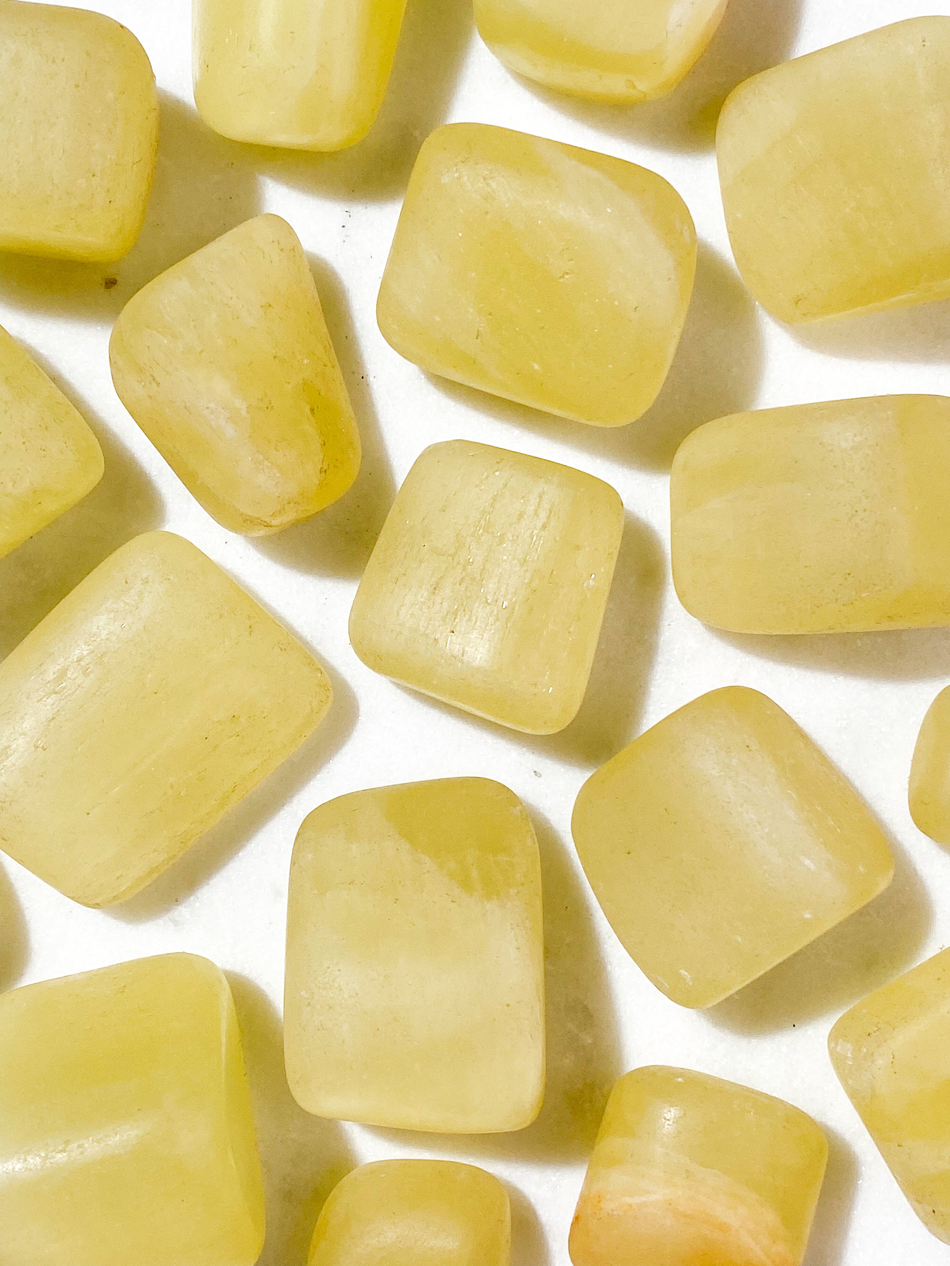 Lemon Calcit Lommesten