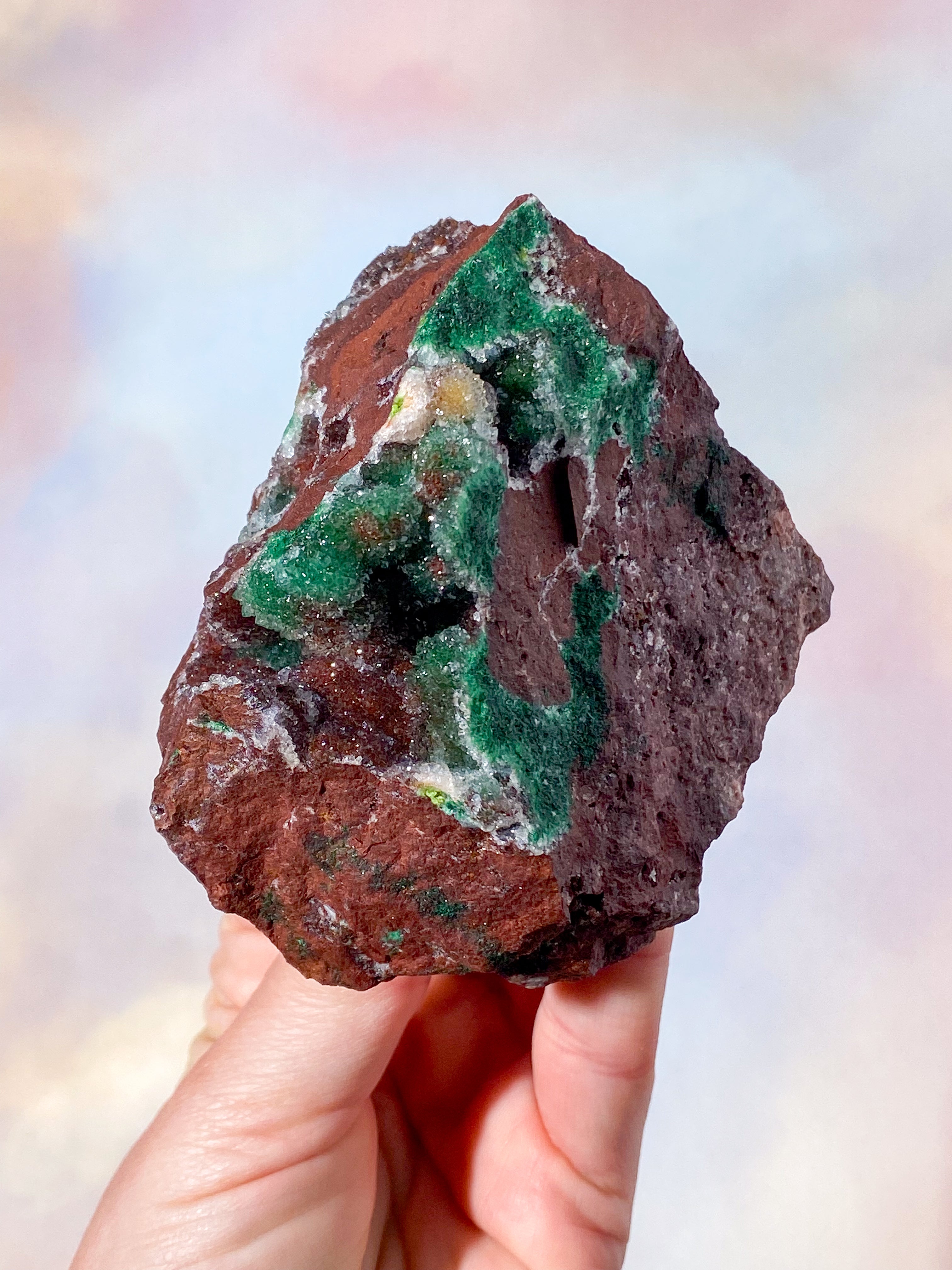 Druzykulmalakitkluster (Nr 1)