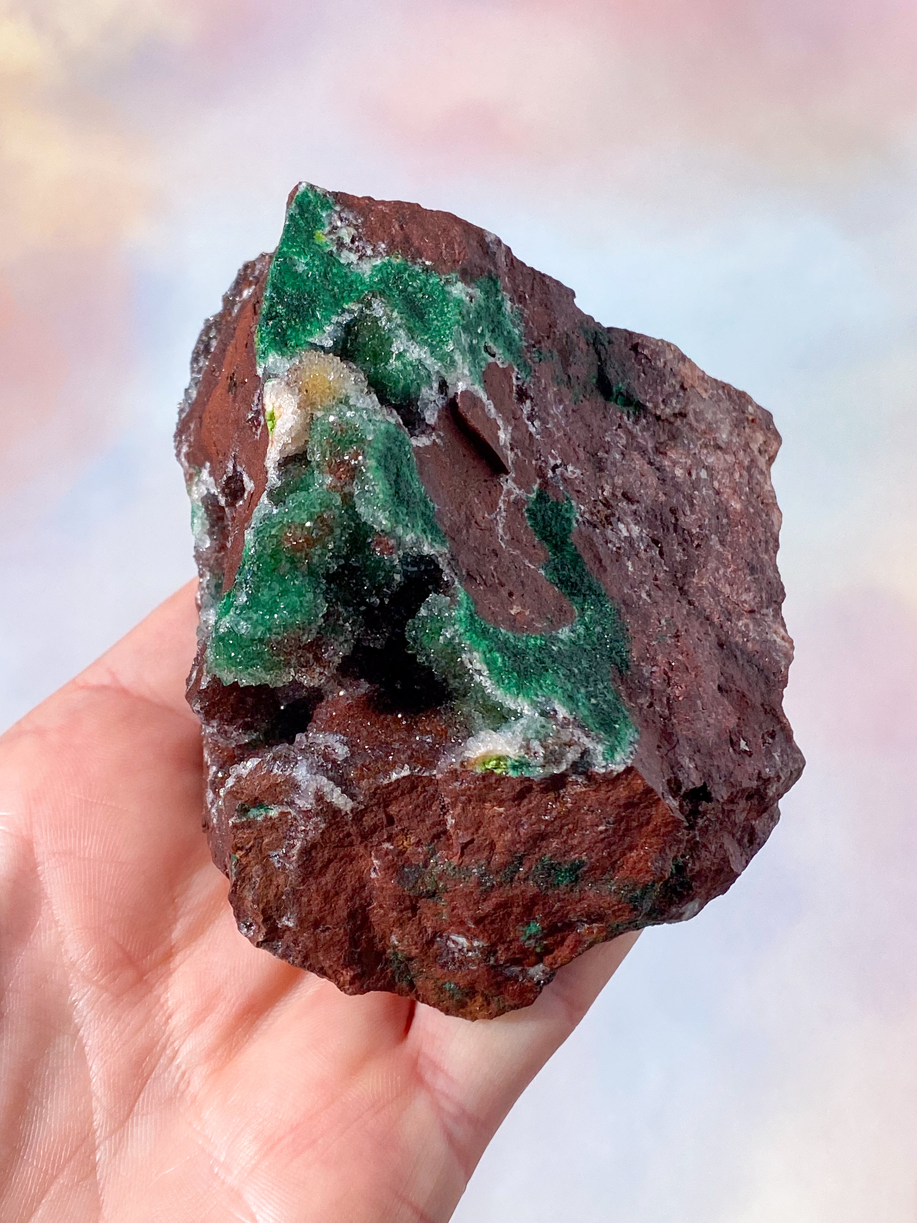 Druzykulmalakitkluster (Nr 1)