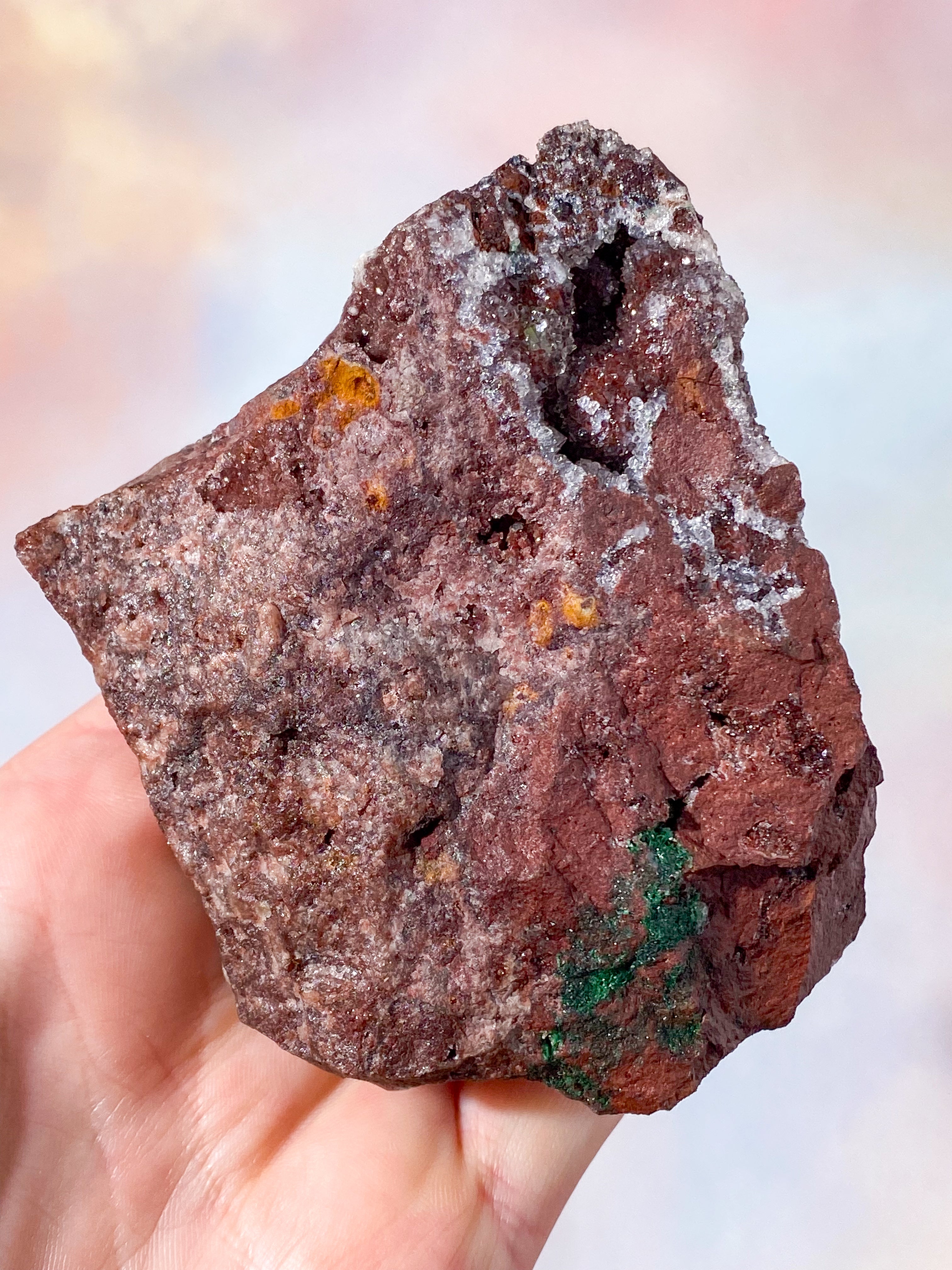 Druzykulmalakitkluster (Nr 1)