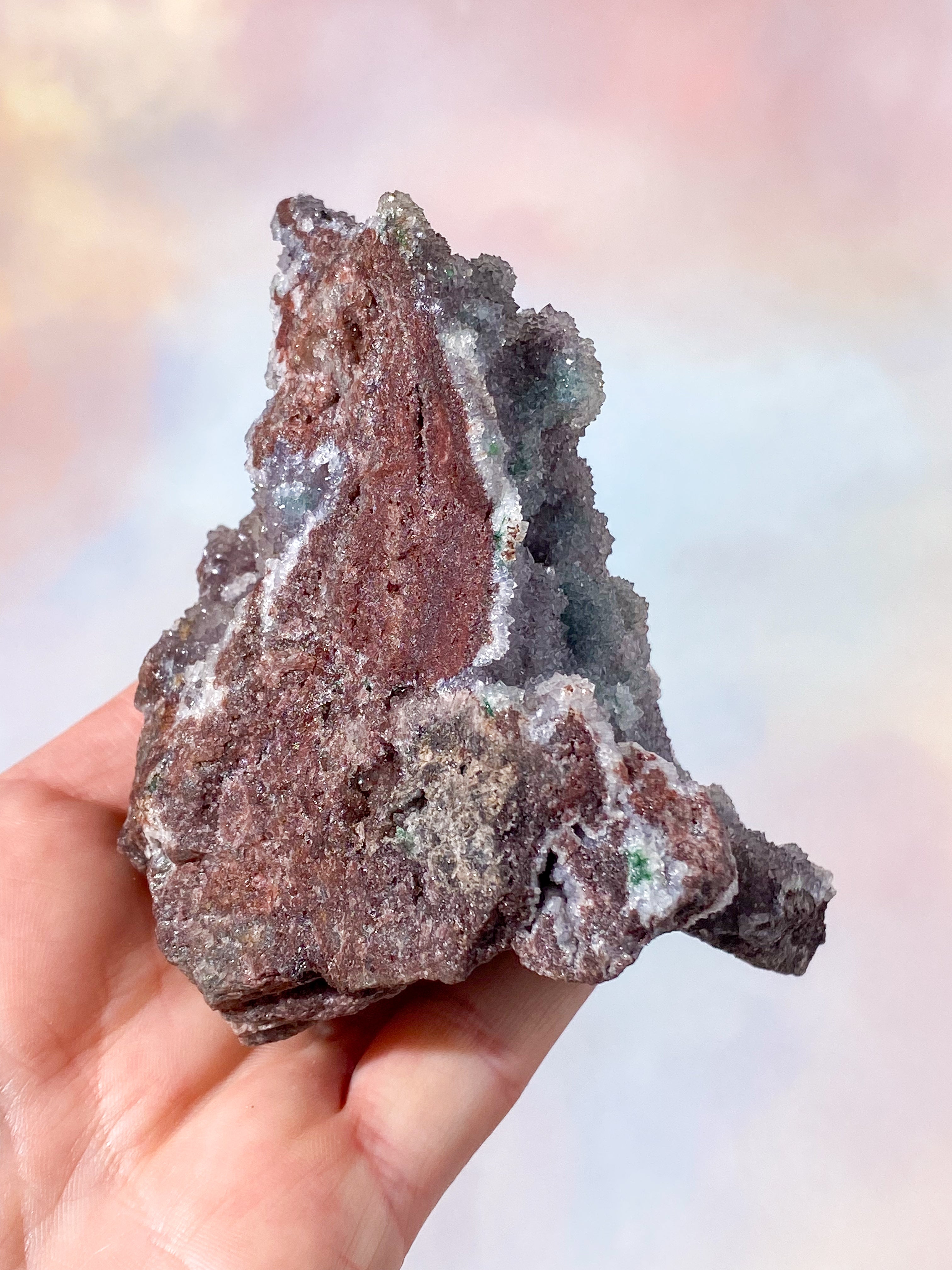 Druzy kula Malakit kluster (Nr. 2)