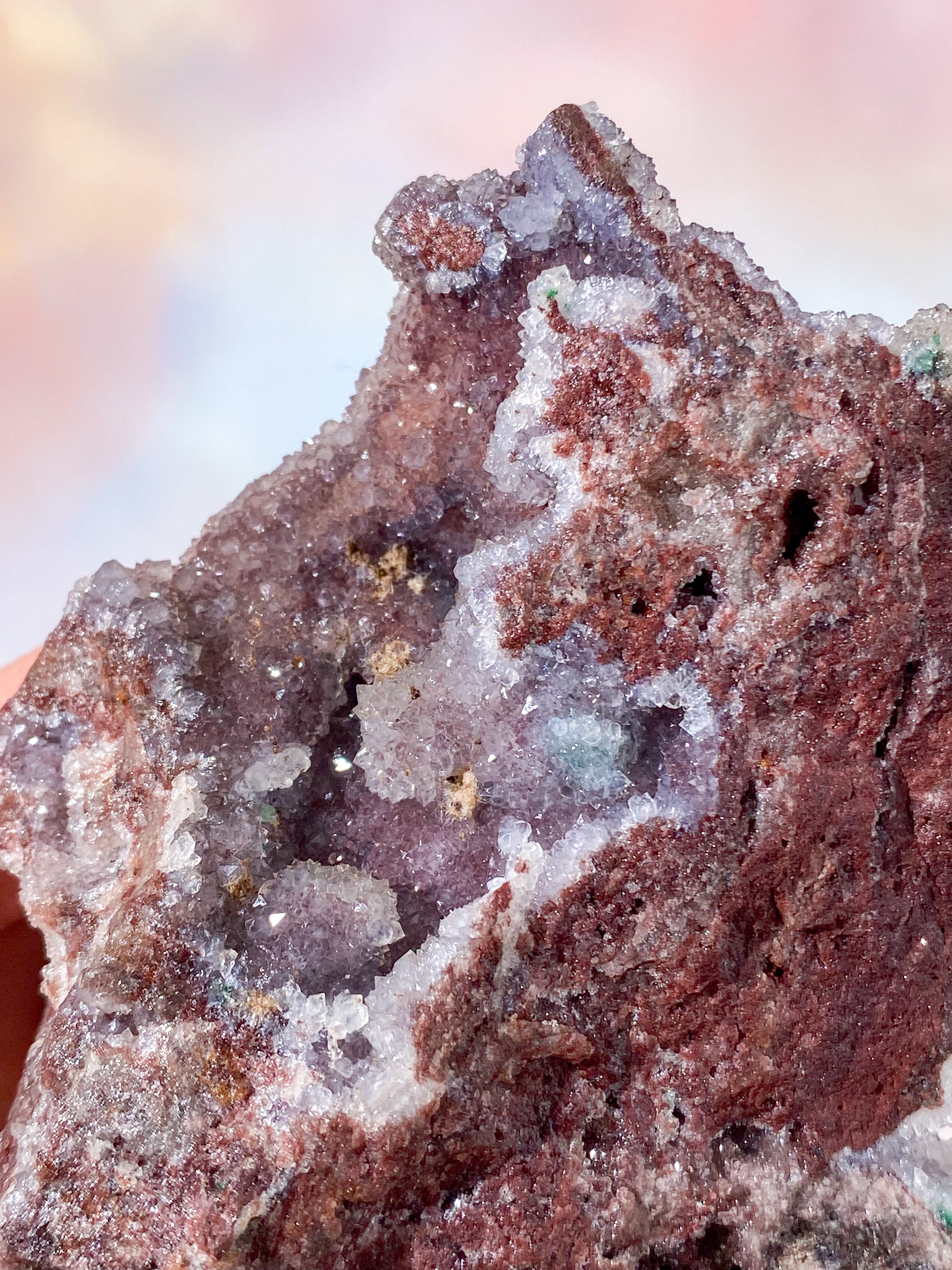 Druzy kula Malakit kluster (Nr. 2)