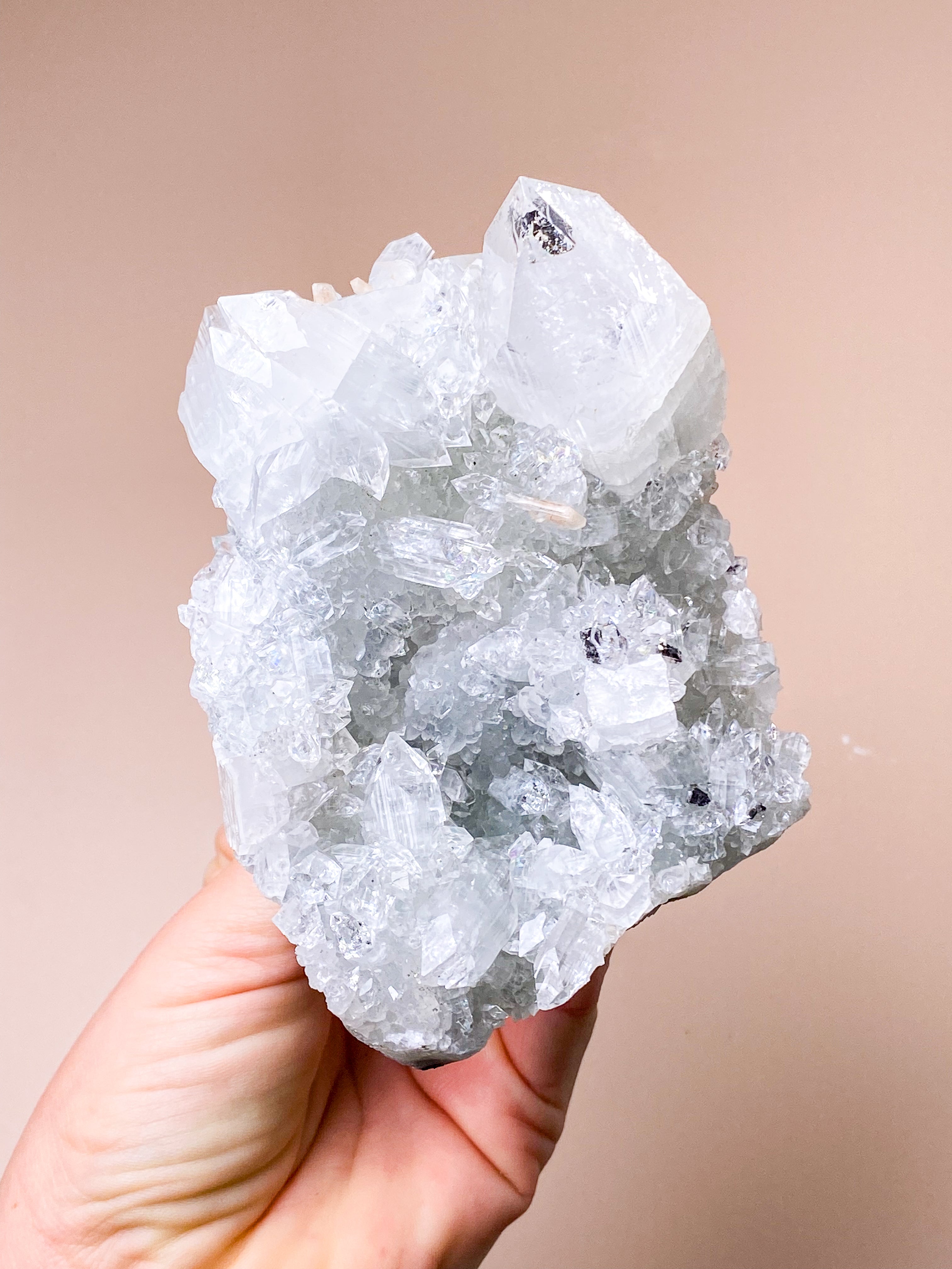 Apophyllit Klynge (Nr. 2)