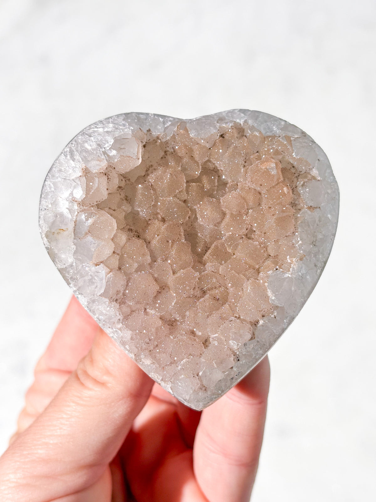 Sugar Ametyst Hjerte (Nr. 14)