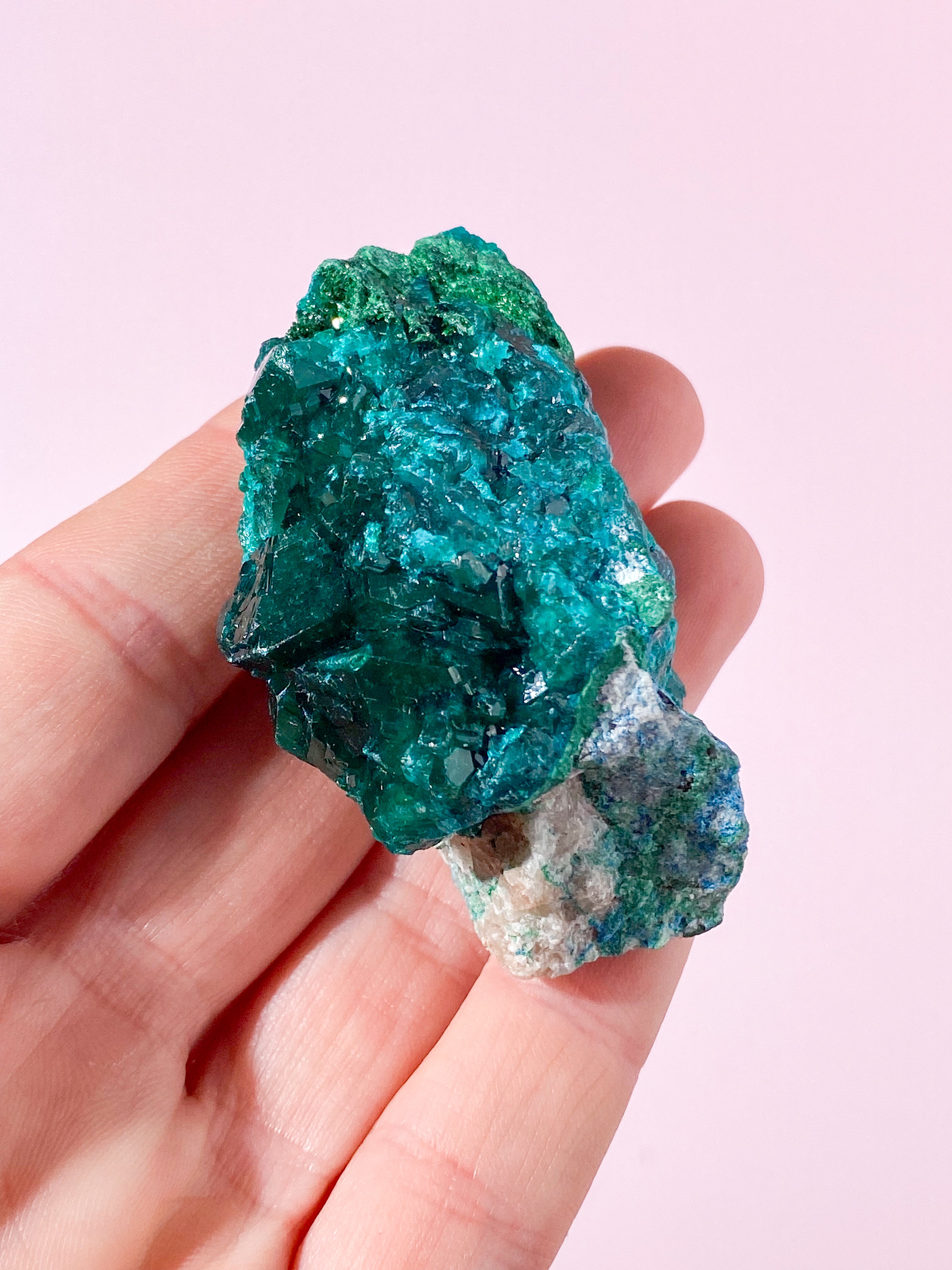 Dioptase Klynge (Nr. 17) Eksklusiv Kvalitet