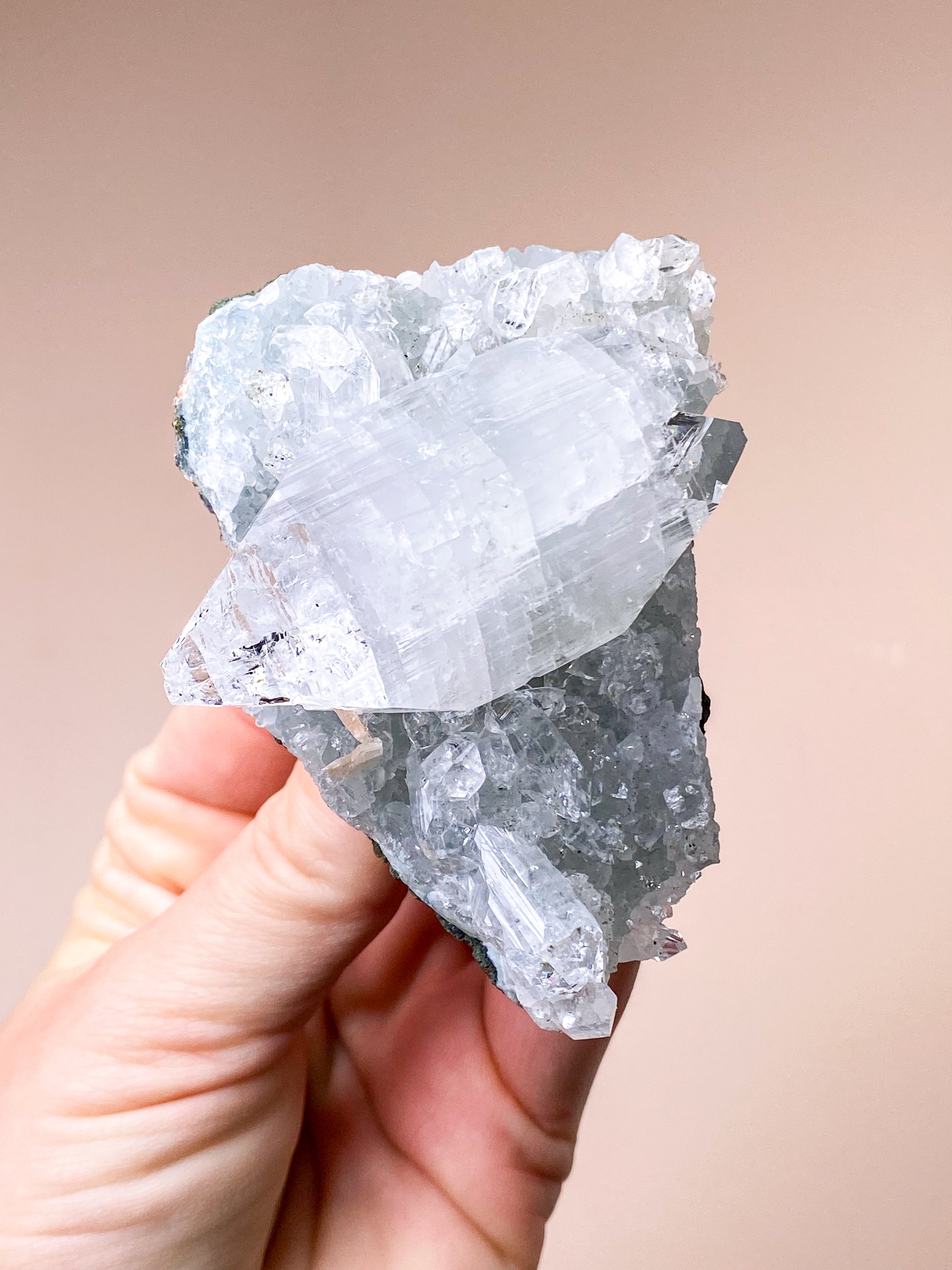 Apophyllit Klynge (Nr. 15)