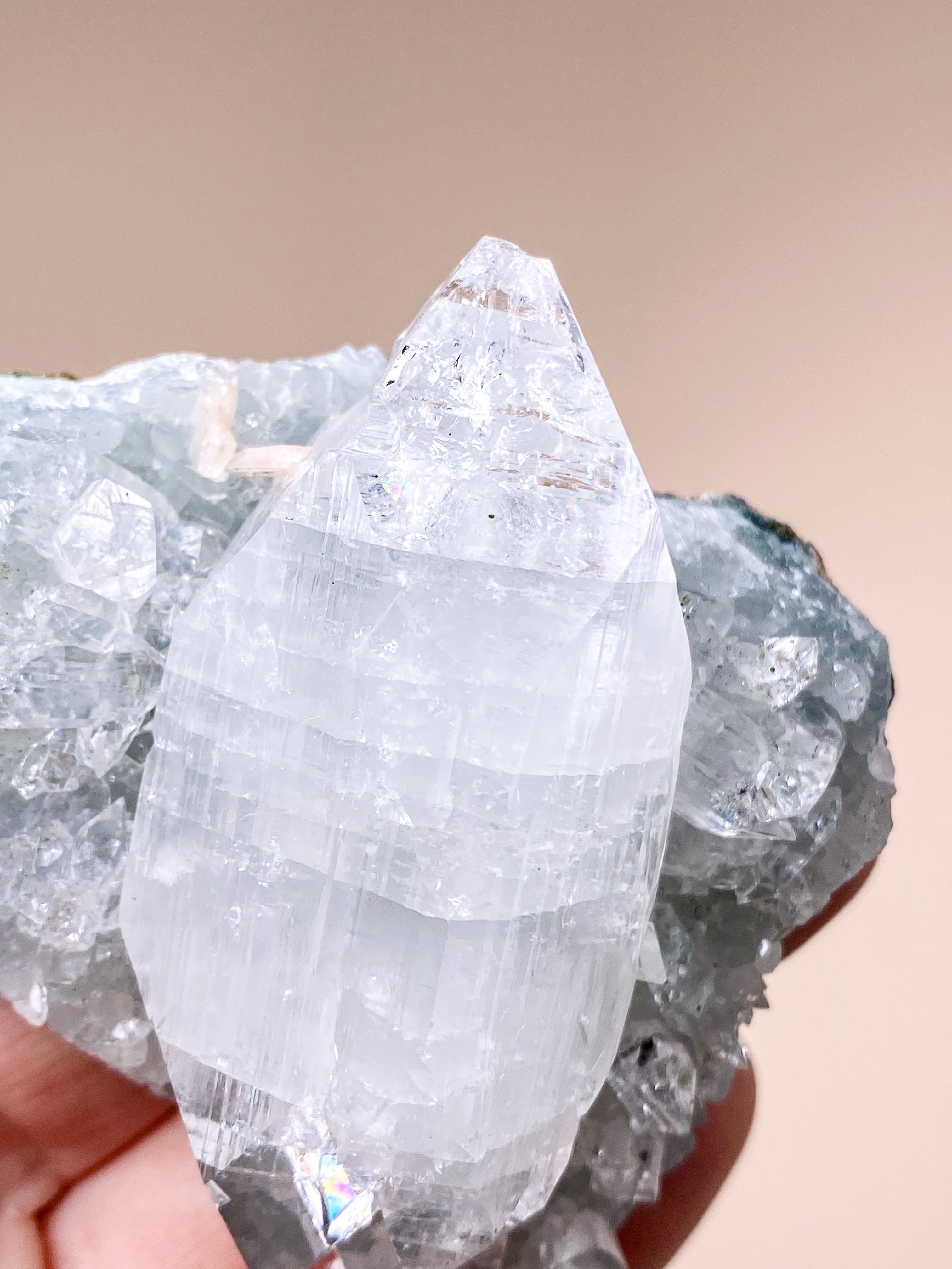 Apophyllit Klynge (Nr. 15)