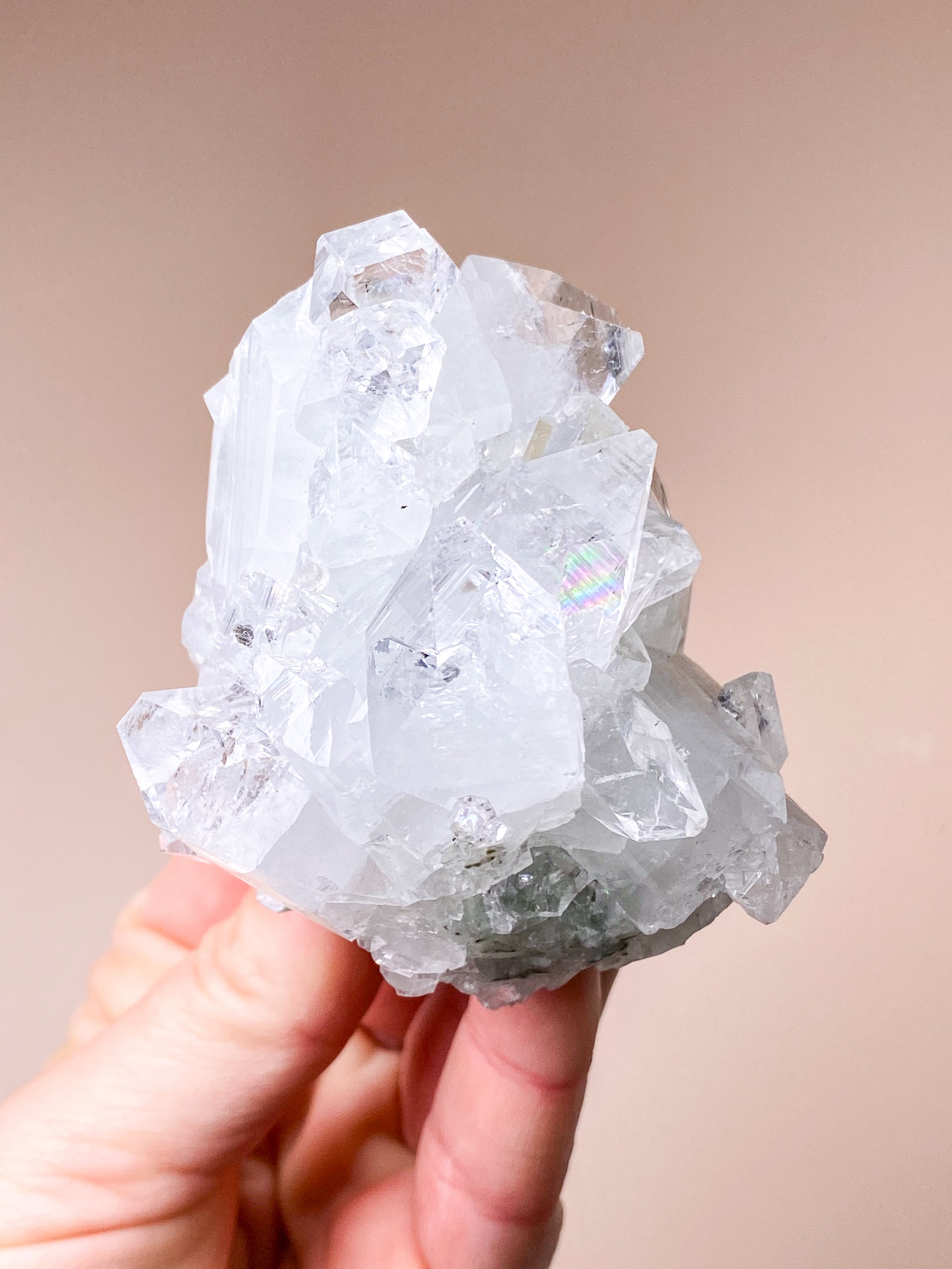 Apophyllit Klynge (Nr. 23)