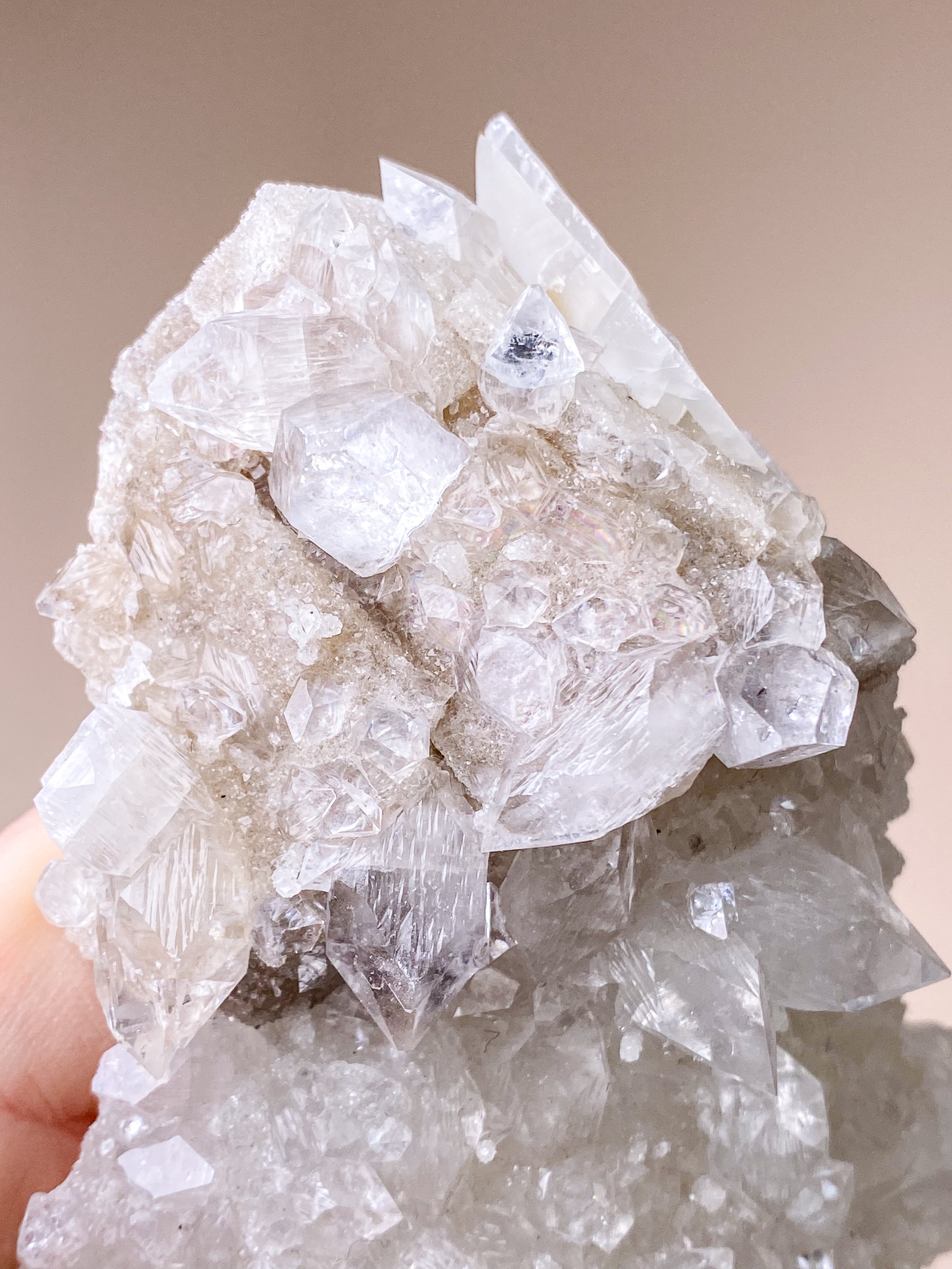 Apophyllit Klynge (Nr. 35)