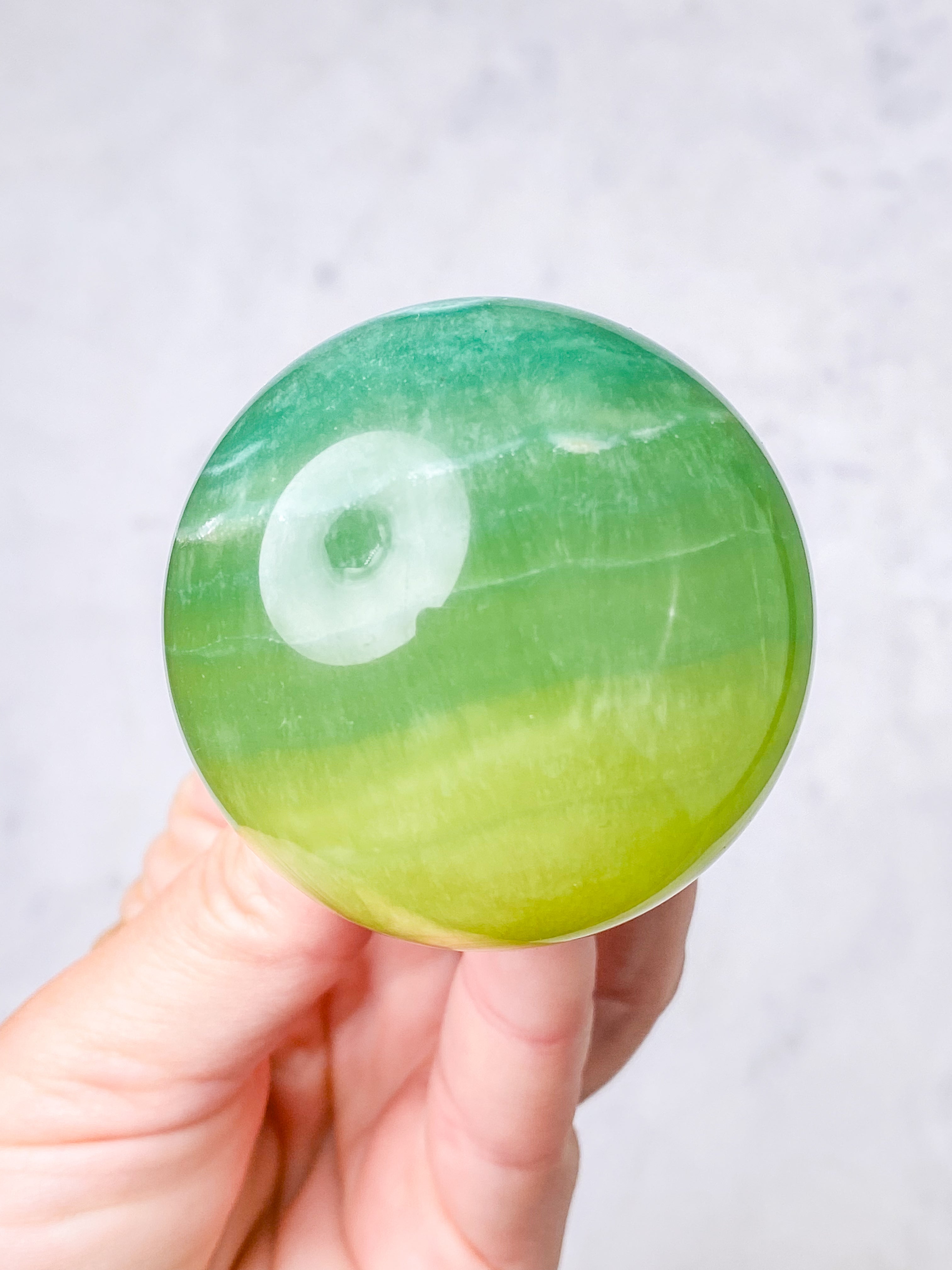 Mango Fluorit Kugle (Nr. 3)