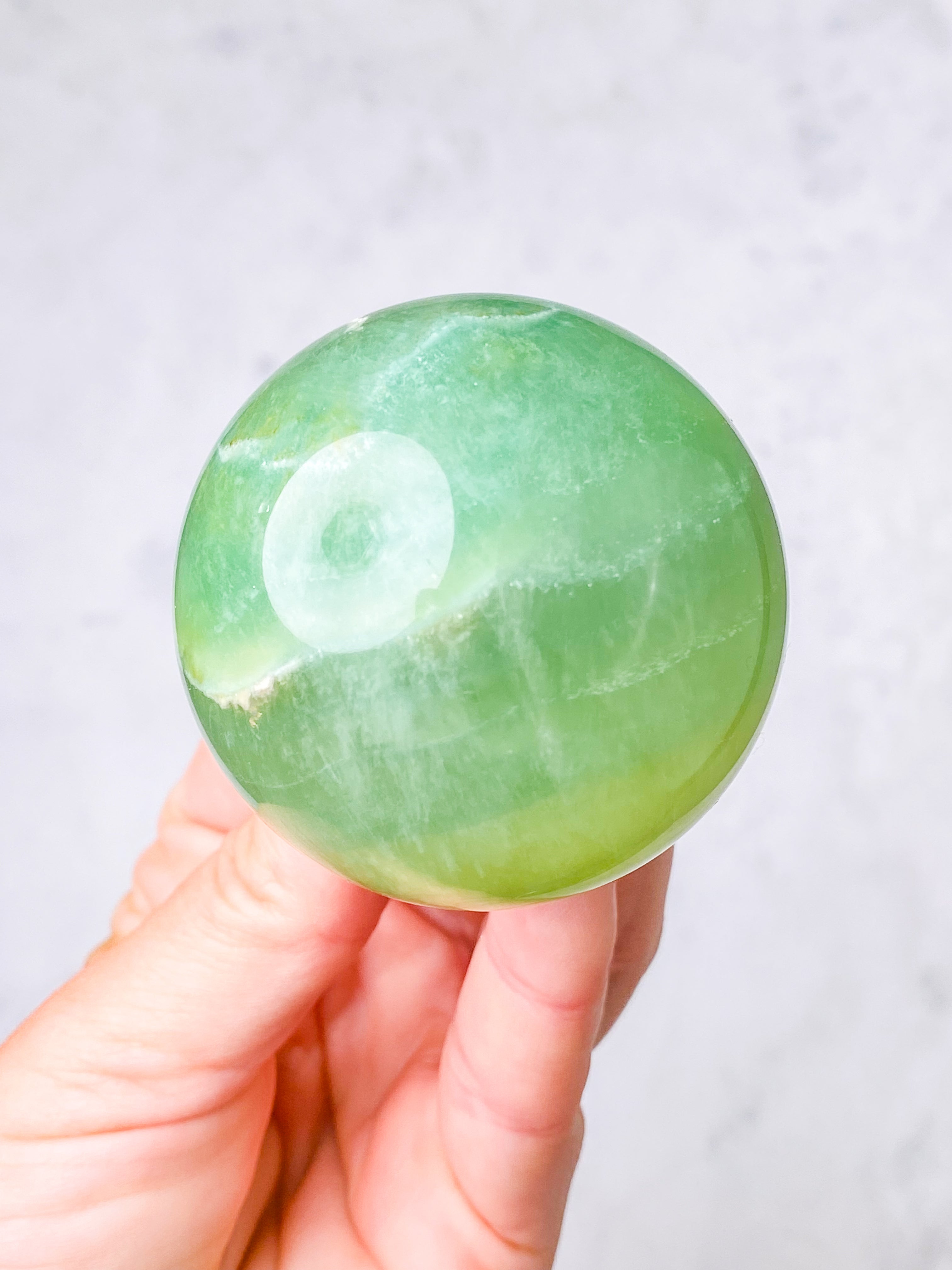 Mango Fluorit Kugle (Nr. 4)