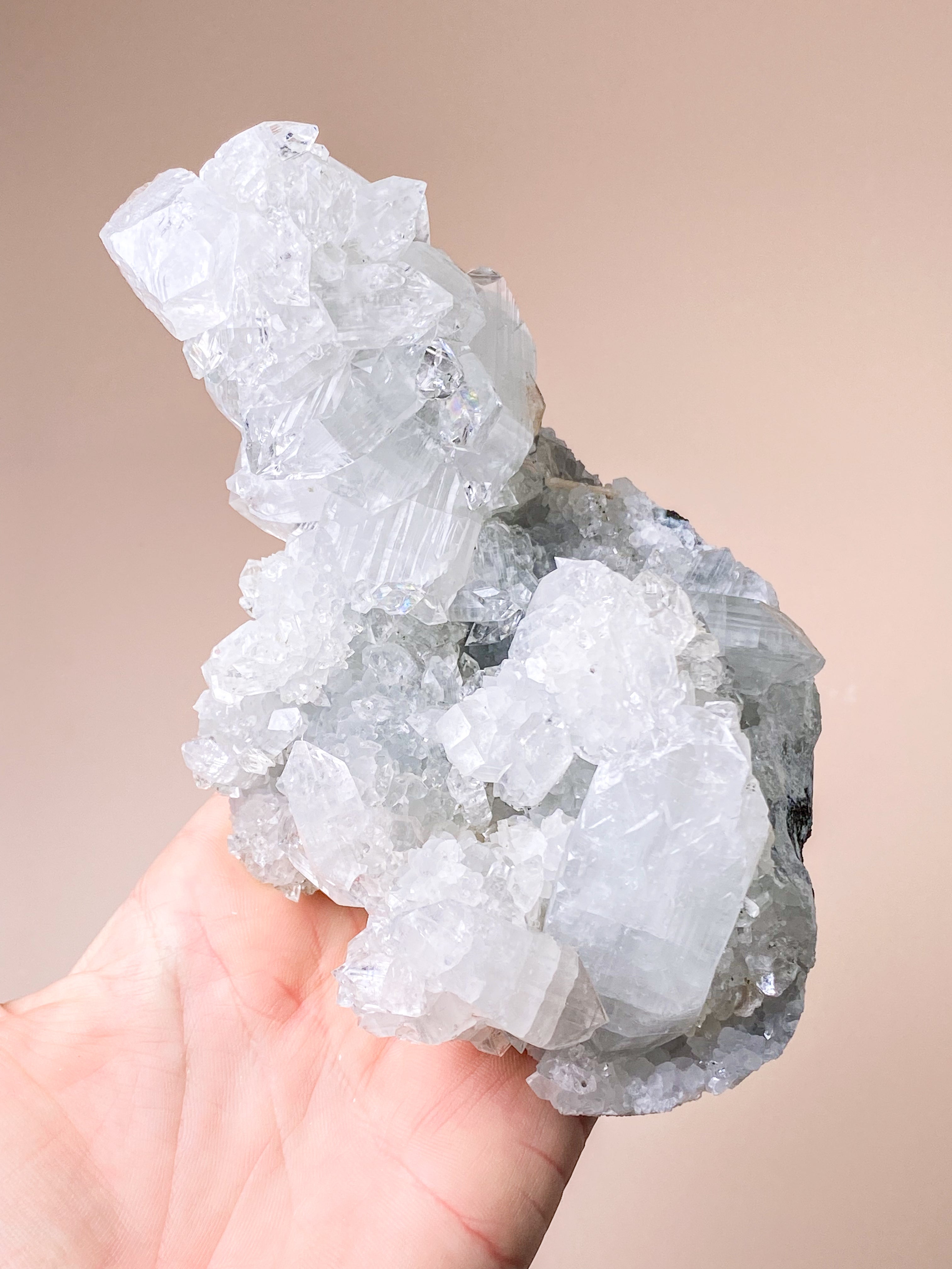 Apophyllit Klynge (Nr. 65)