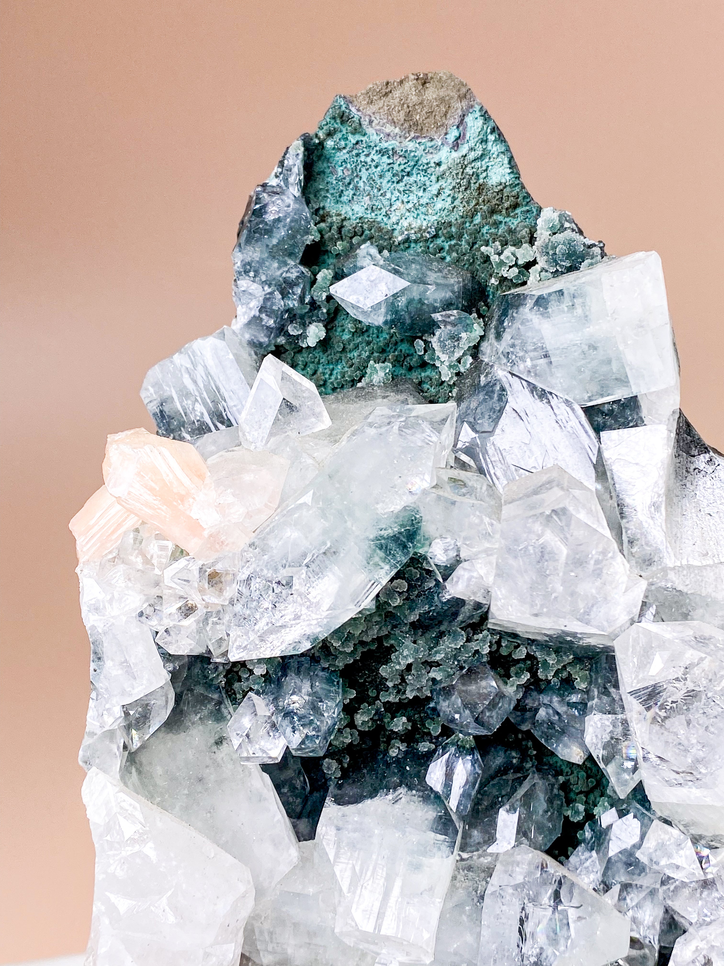 Kæmpe Stående Apophyllit (Nr. 1)