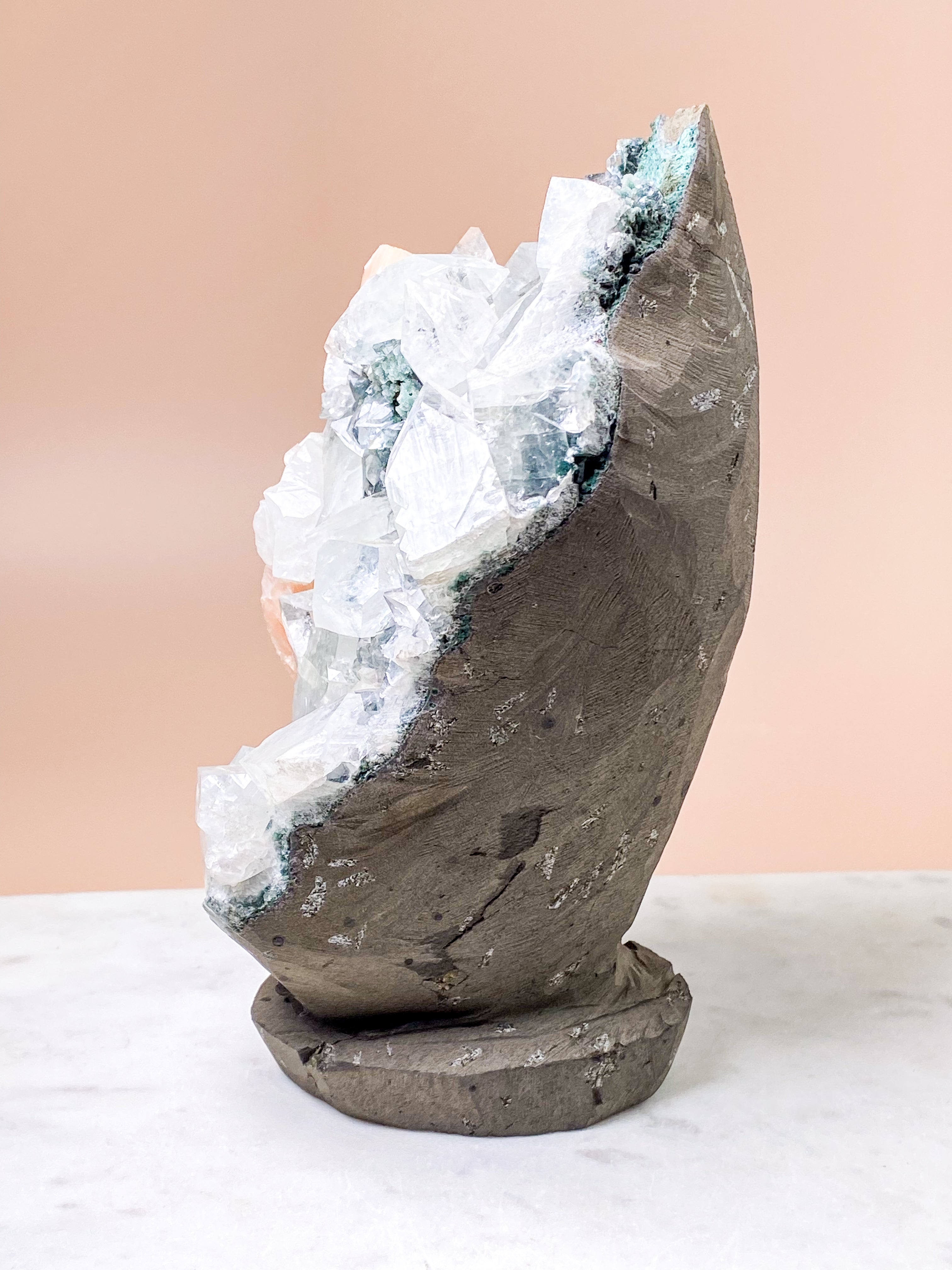 Kæmpe Stående Apophyllit (Nr. 1)