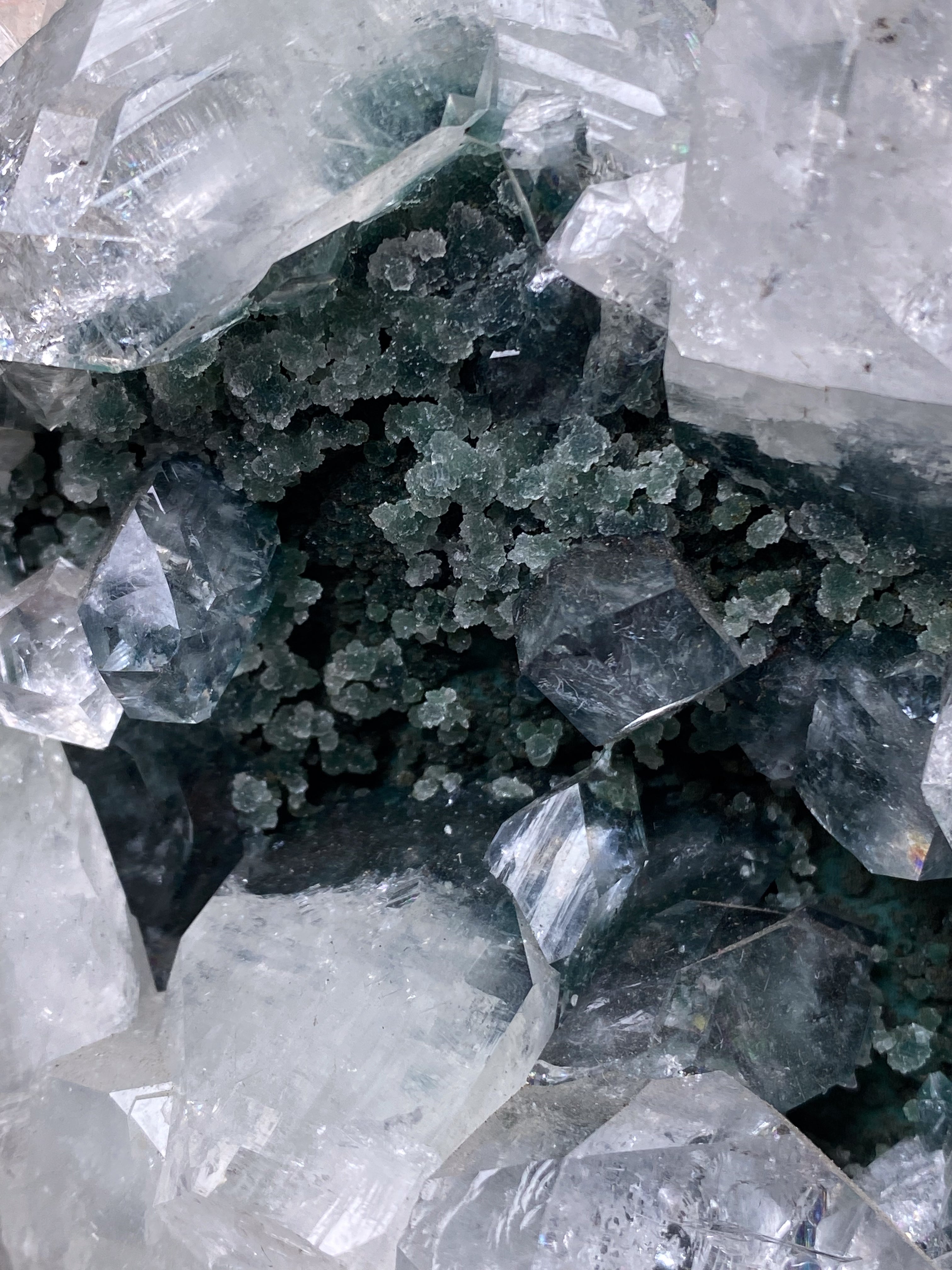 Kæmpe Stående Apophyllit (Nr. 1)