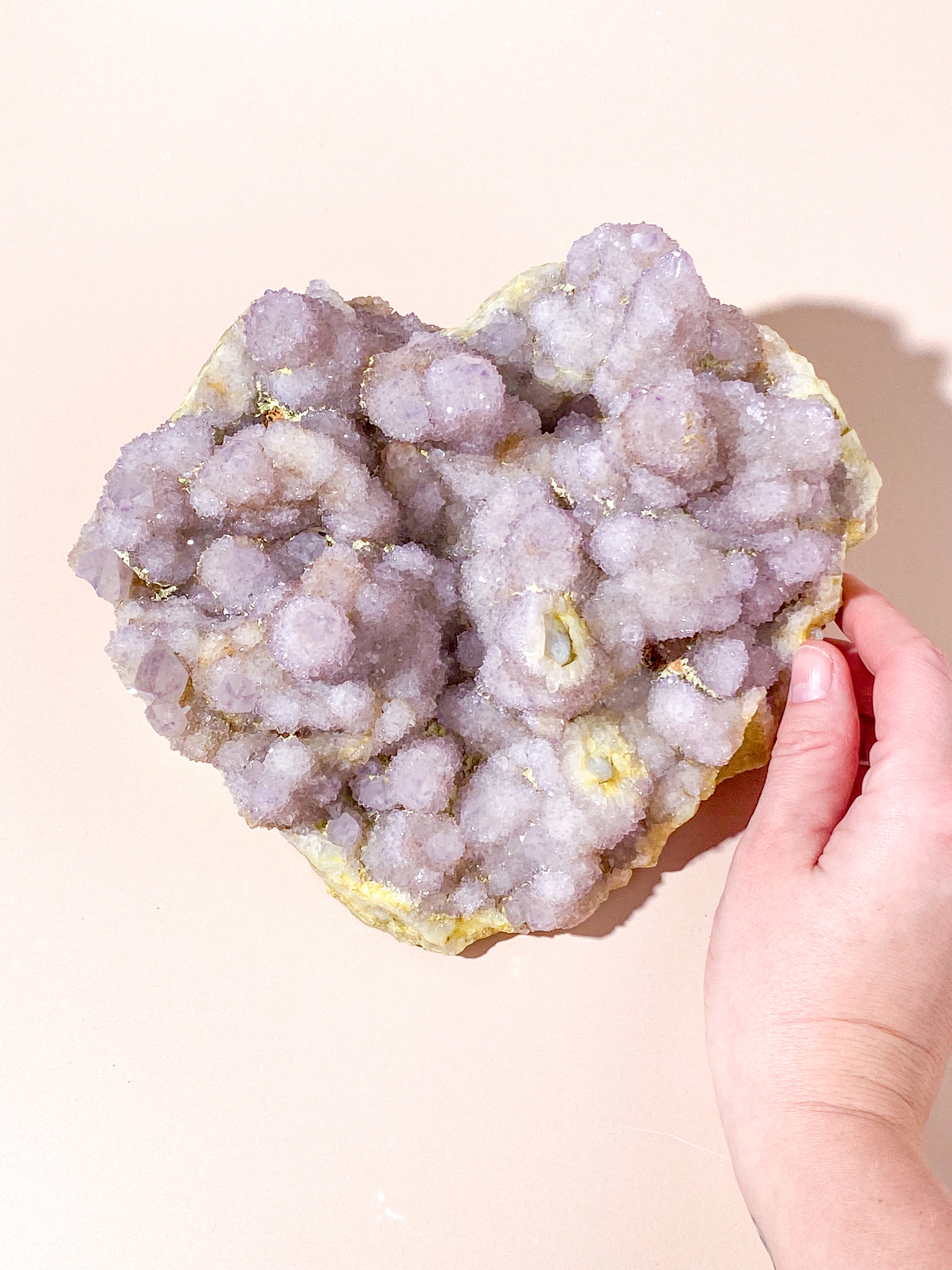 Kæmpe Spirit Quartz Ametyst Klynge (Nr. 53)