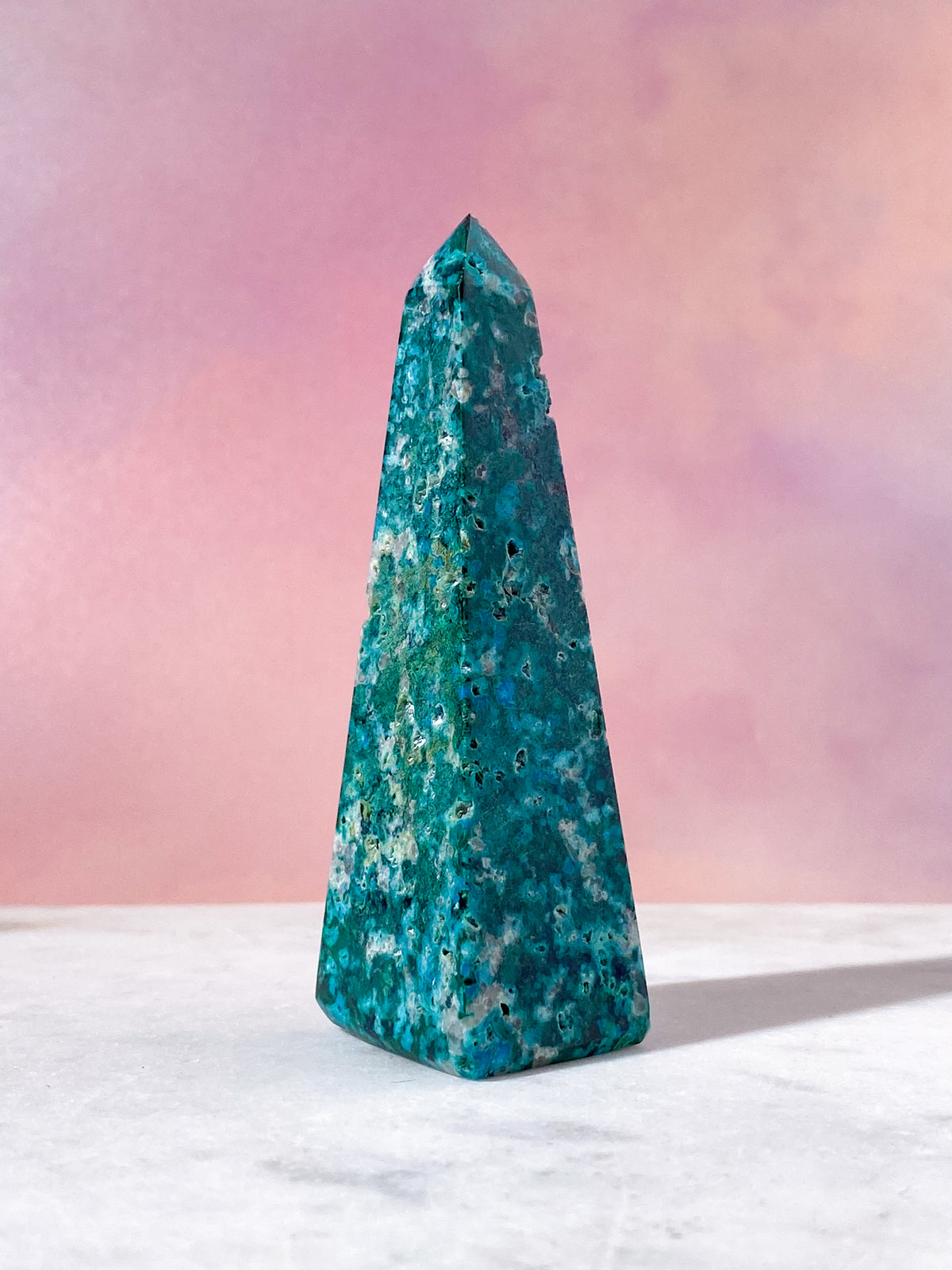 Chrysocolla & Malakit Tårn (Nr. 1)