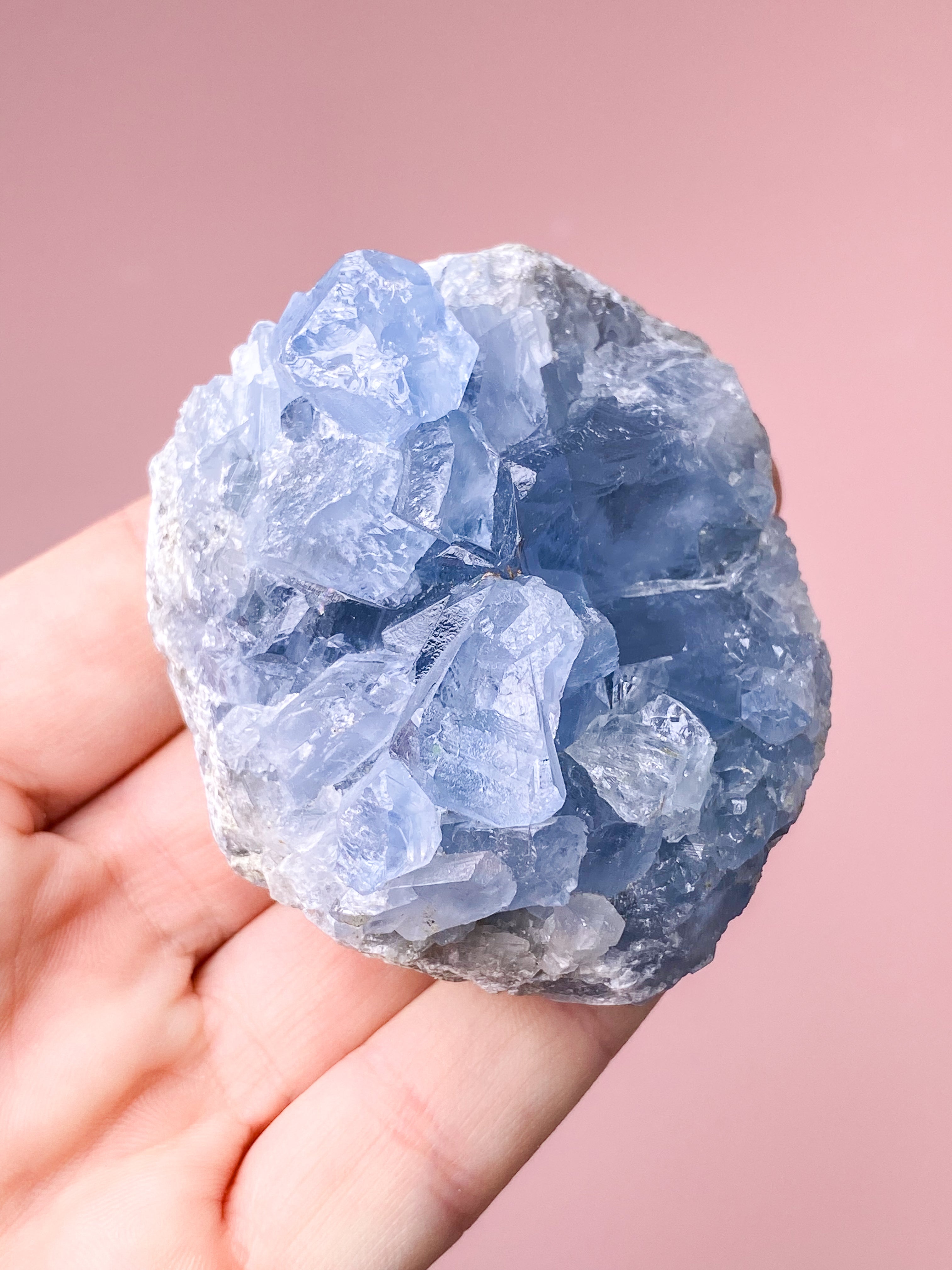 Celestit Cluster (nr 4)