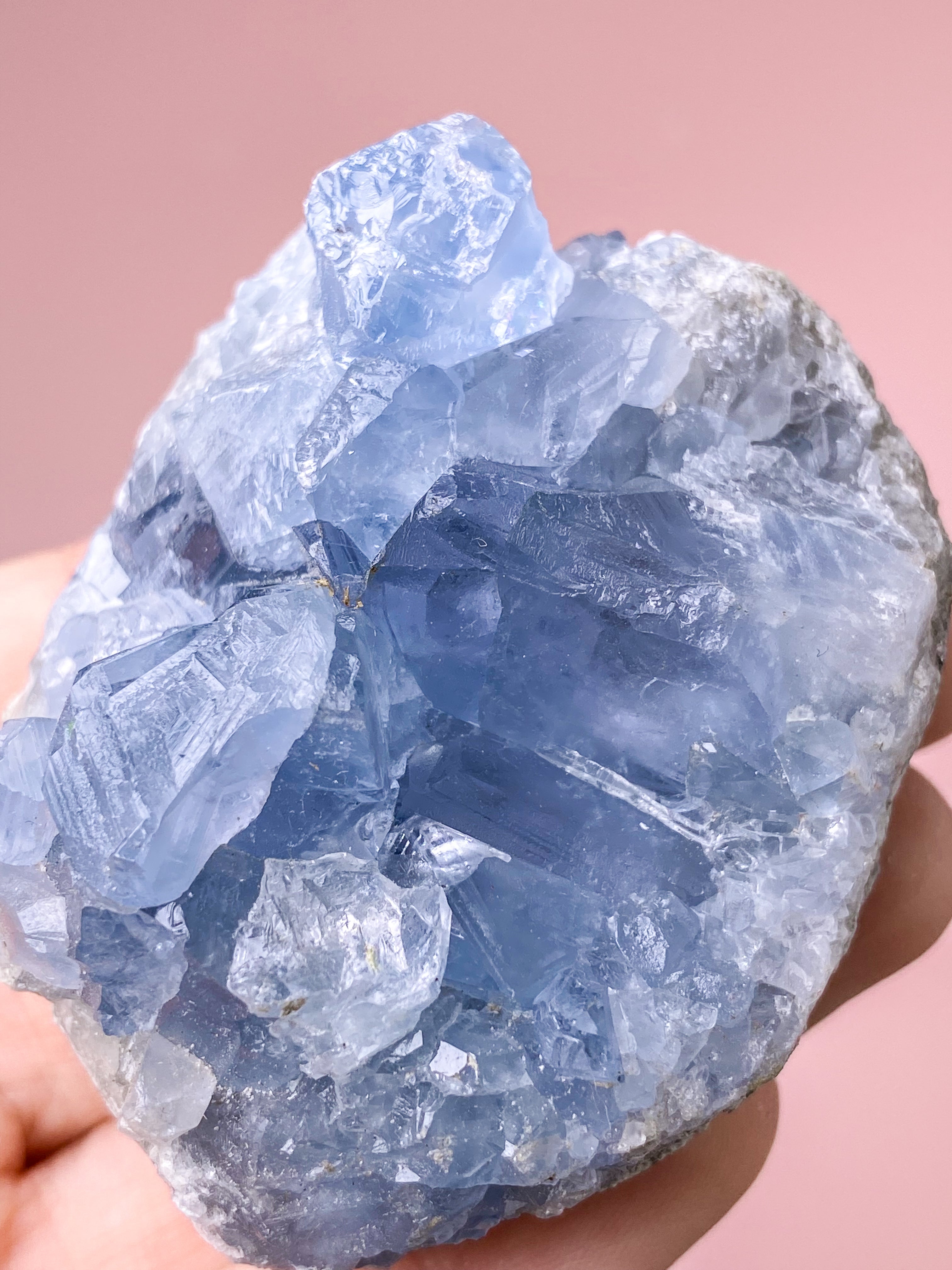 Celestit Cluster (nr 4)