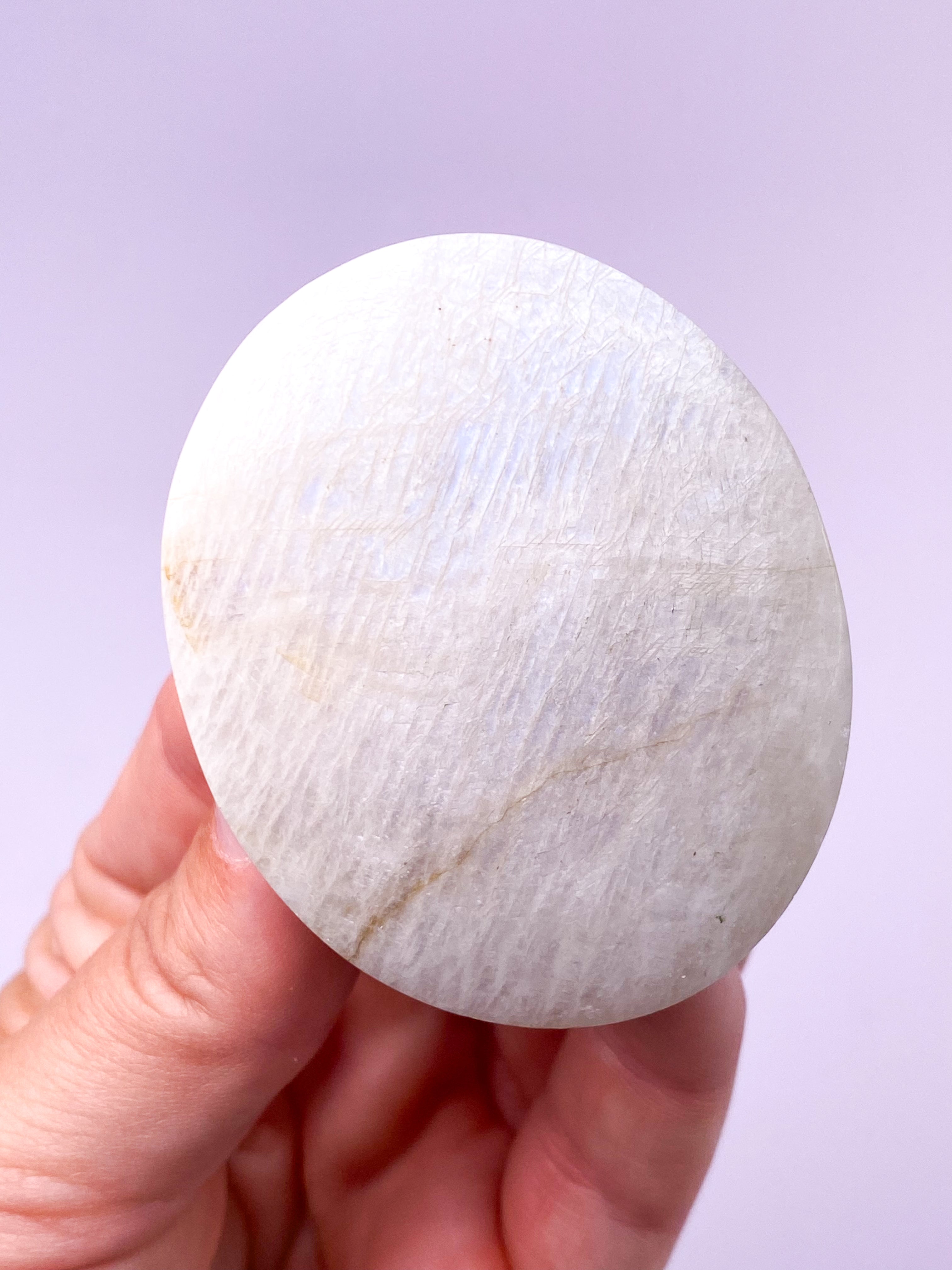 Rainbow Moonstone Palmstone