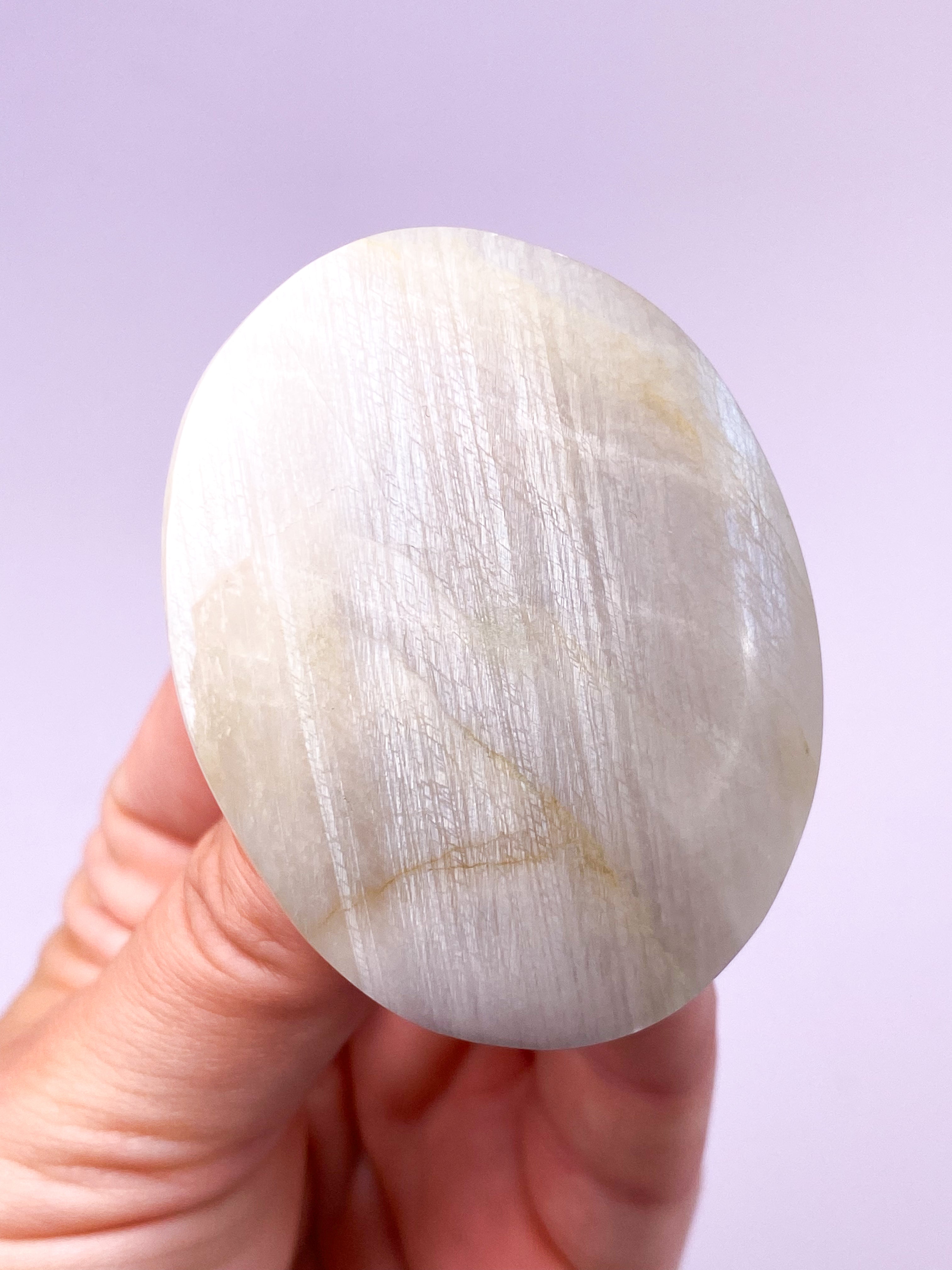 Rainbow Moonstone Palmstone