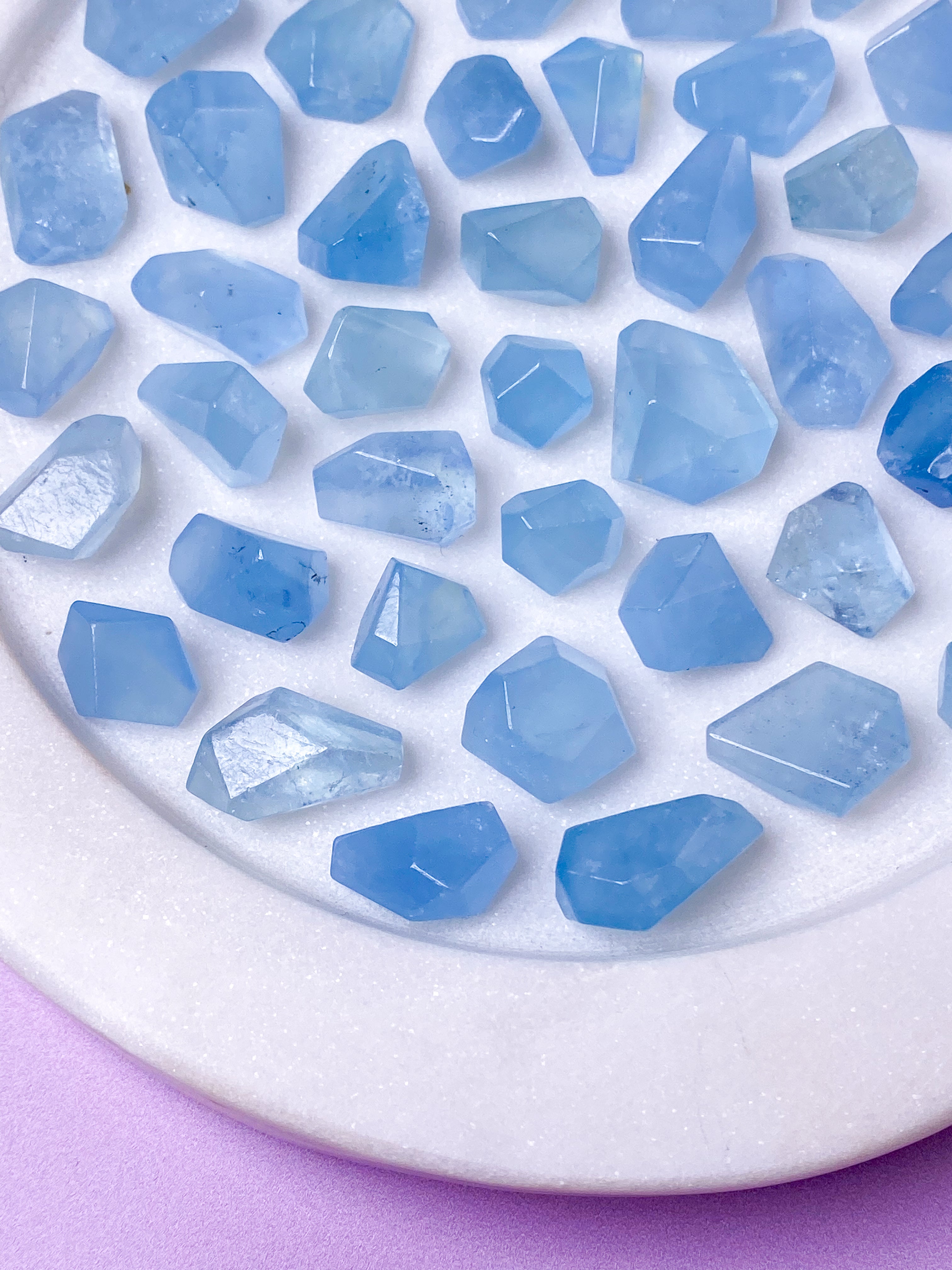 Akvamarin Poleret Freeform