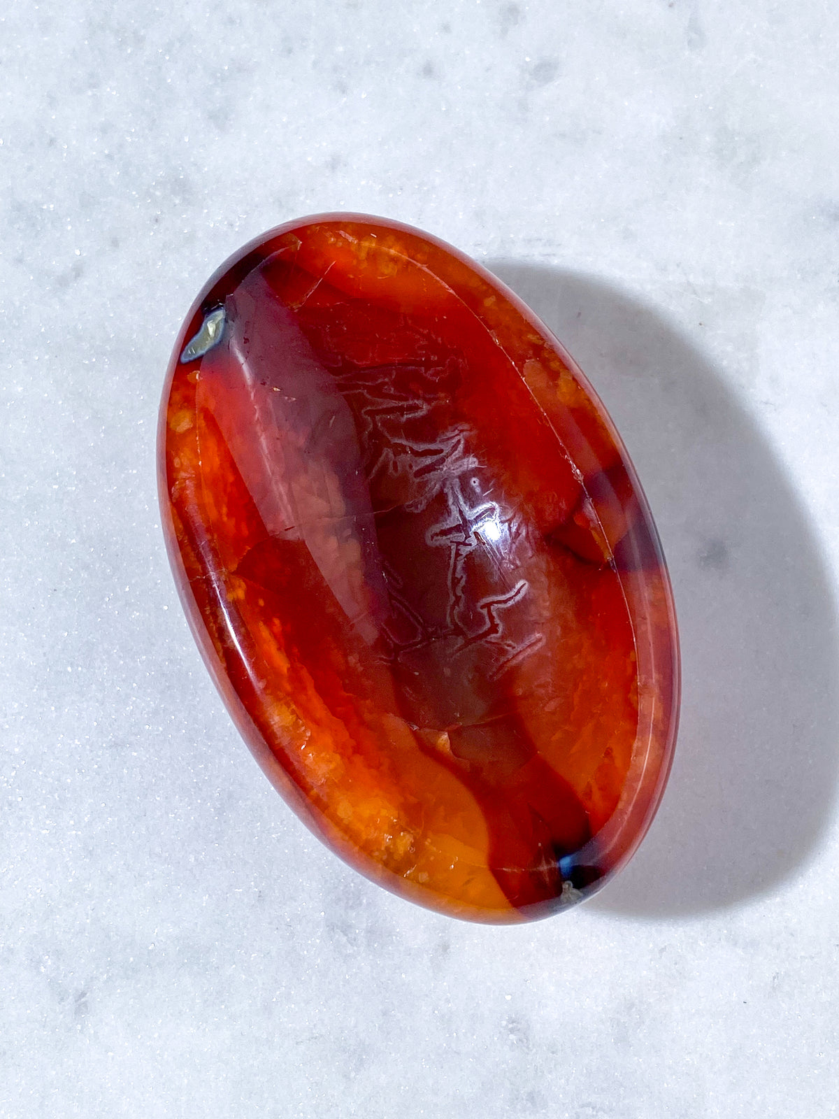 Carnelian Jewelry Dish (No. 3)