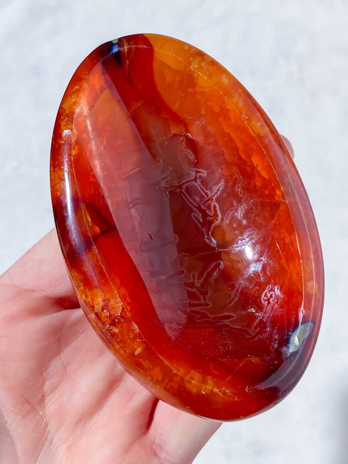 Carnelian Jewelry Dish (No. 3)