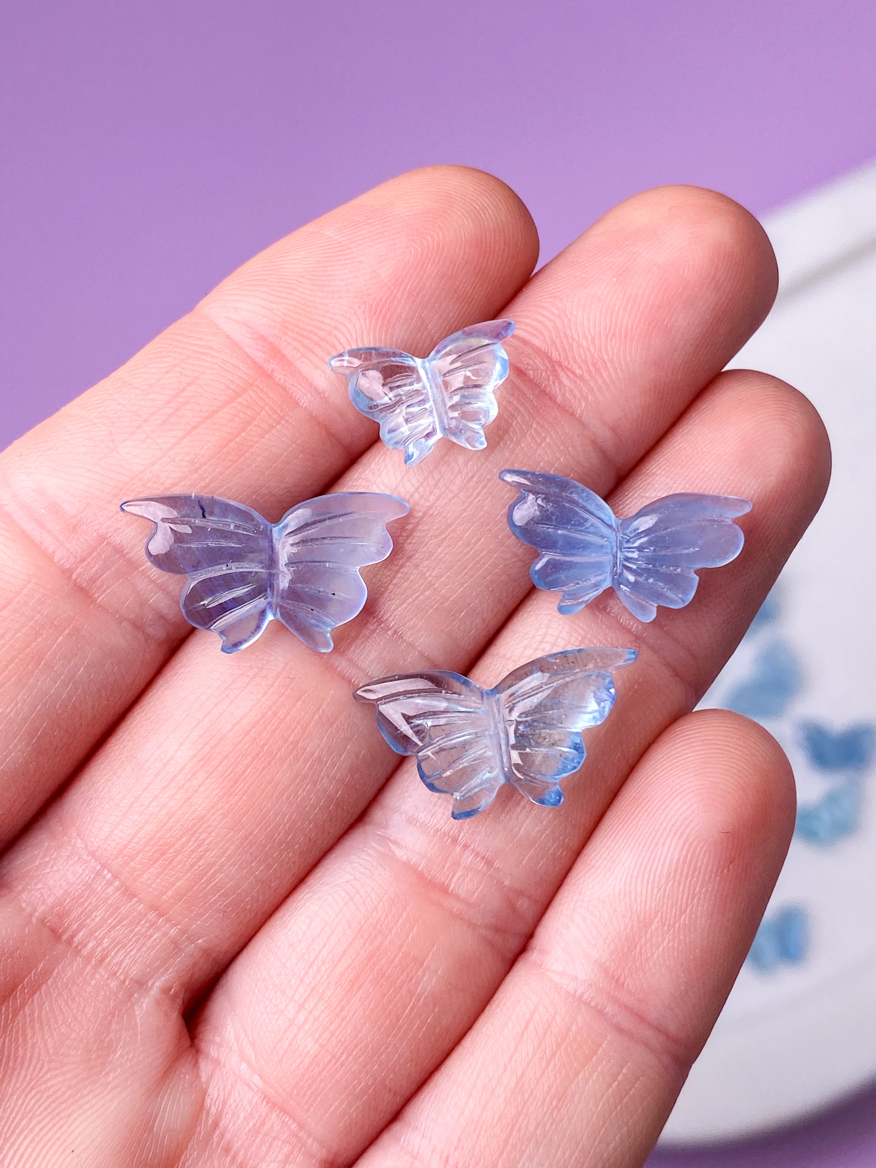 Akvamarin Mini Sommerfugl