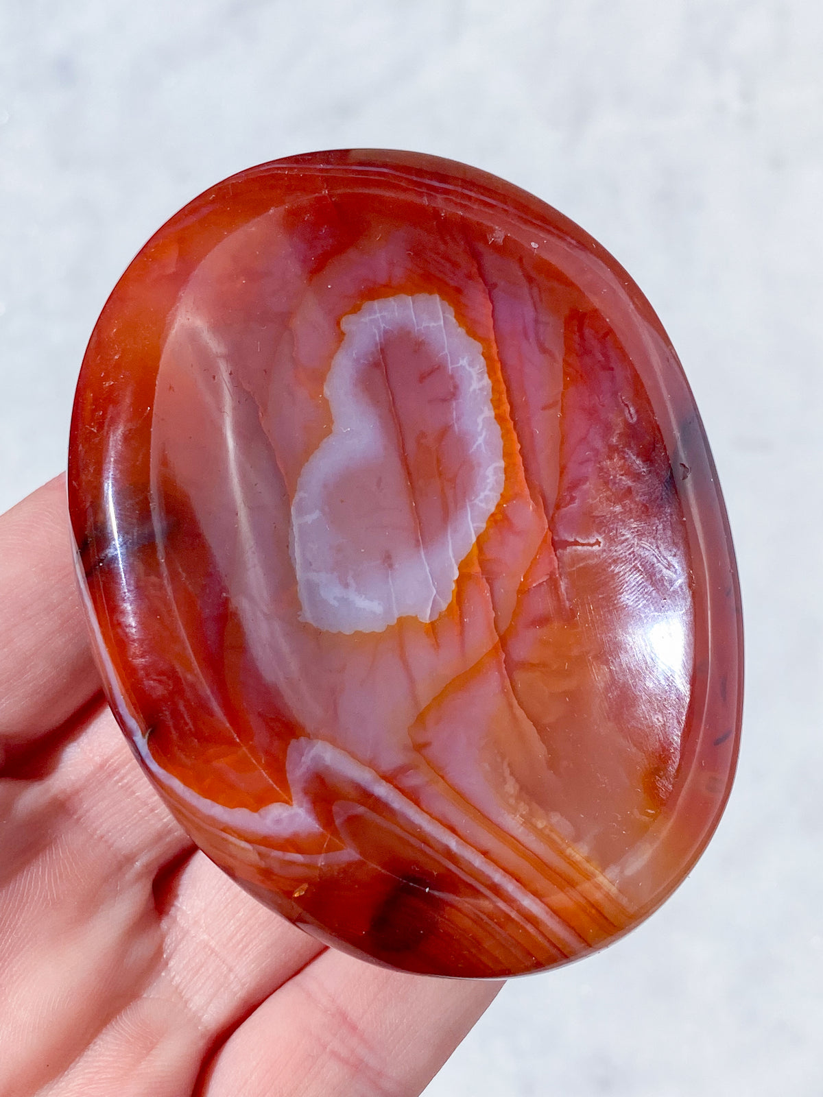 Carnelian Jewelry Dish (No. 4)